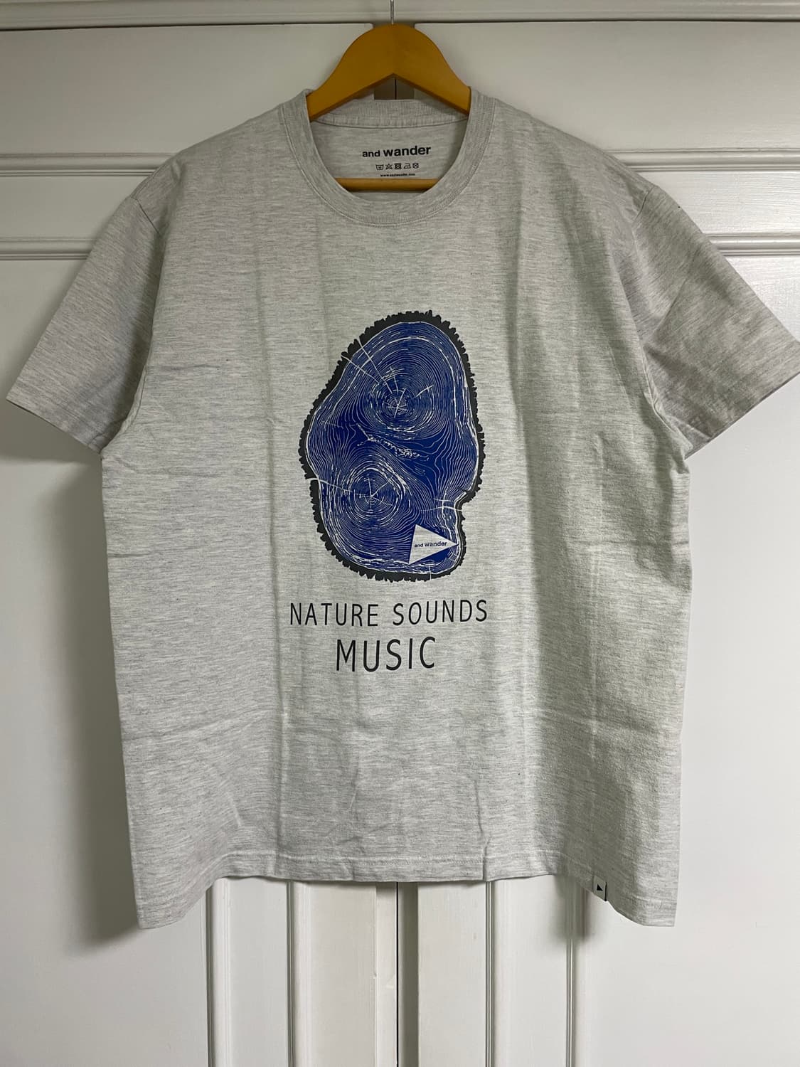 and wander Woodprint Tee Off White 5 상품이미지1