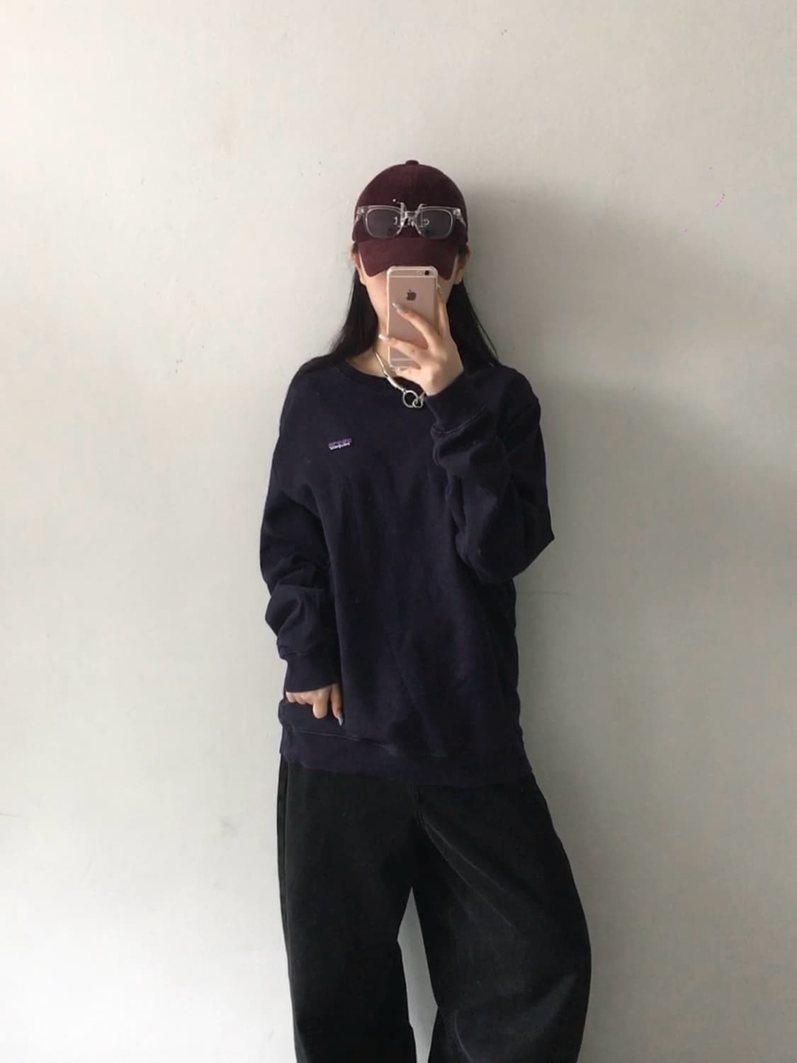 파타고니아 미니 와펜 맨투맨 상품이미지1