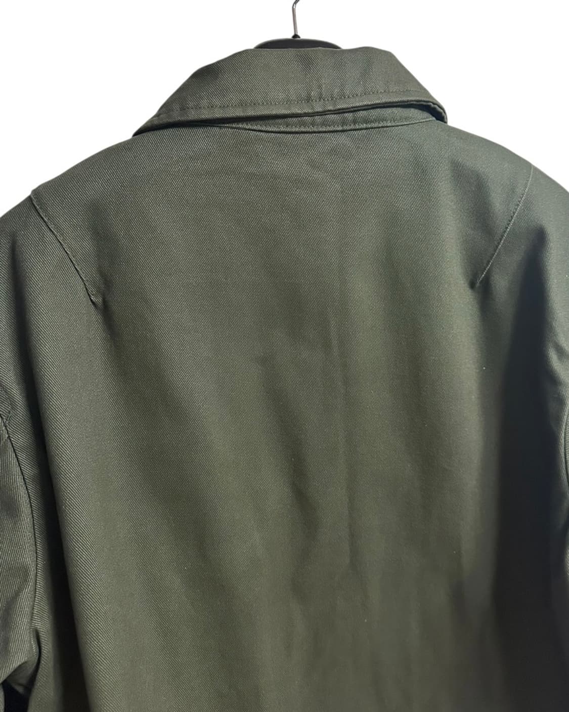 자라(ZARA) 유럽판 다크올리브 집업 헤비코튼 자켓 L 새상품 상품이미지7