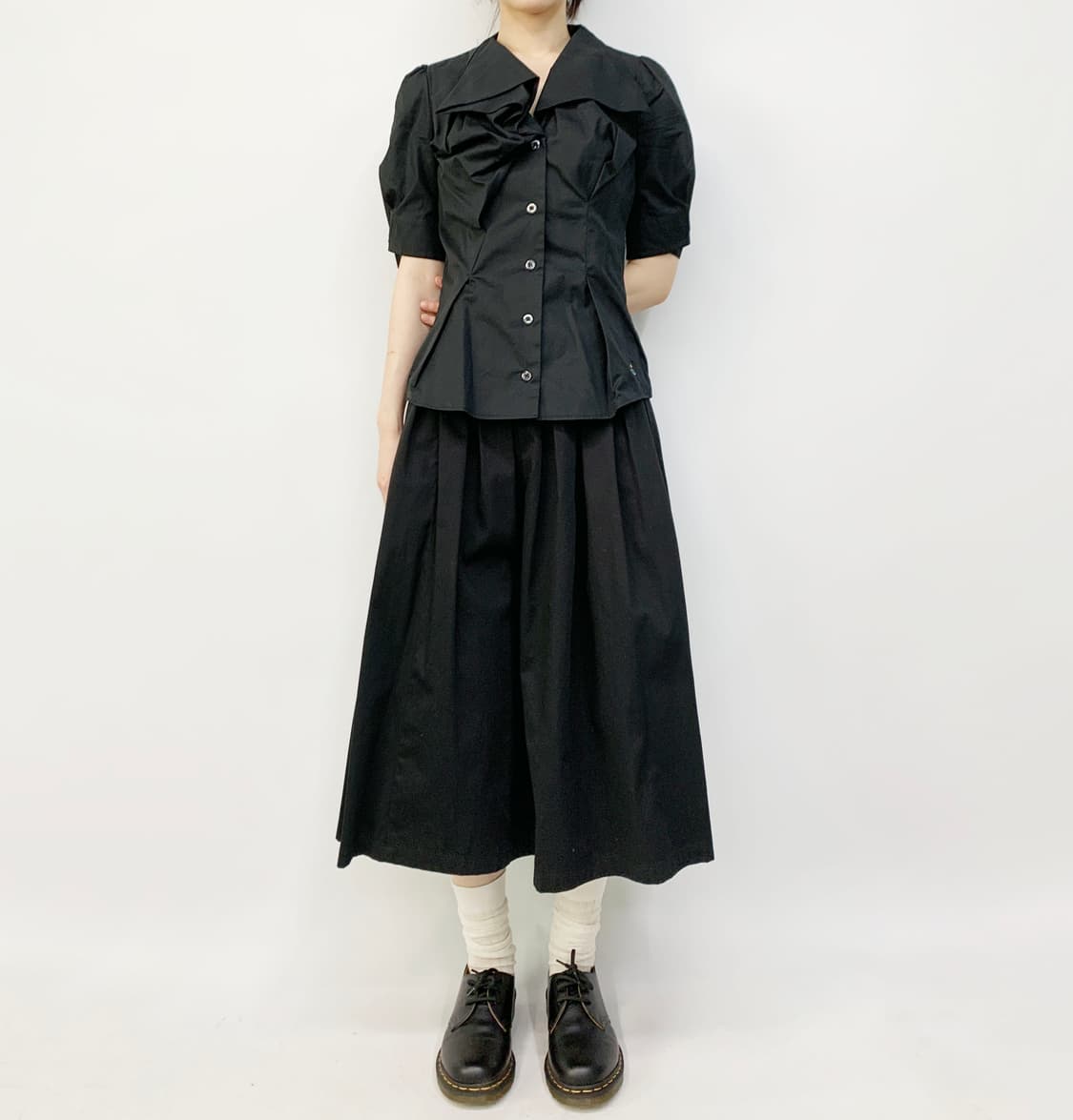 비비안 웨스트우드 반팔 블라우스 상품이미지2