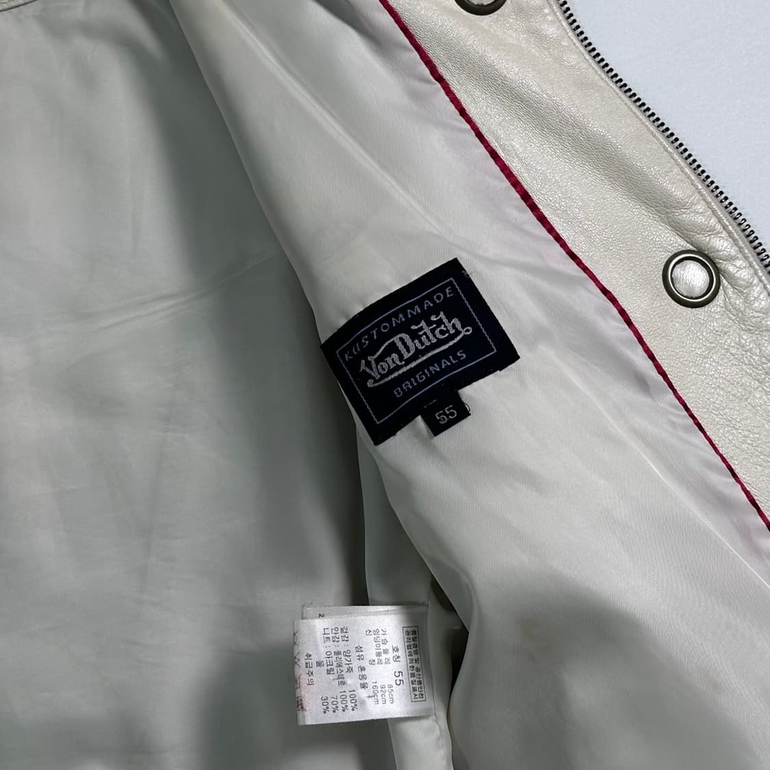 본더치 양가죽 자켓  상품이미지10