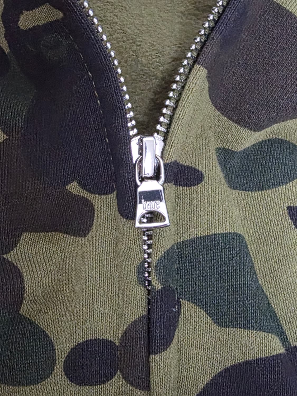 베이프 녹계 후드집업 상품이미지6