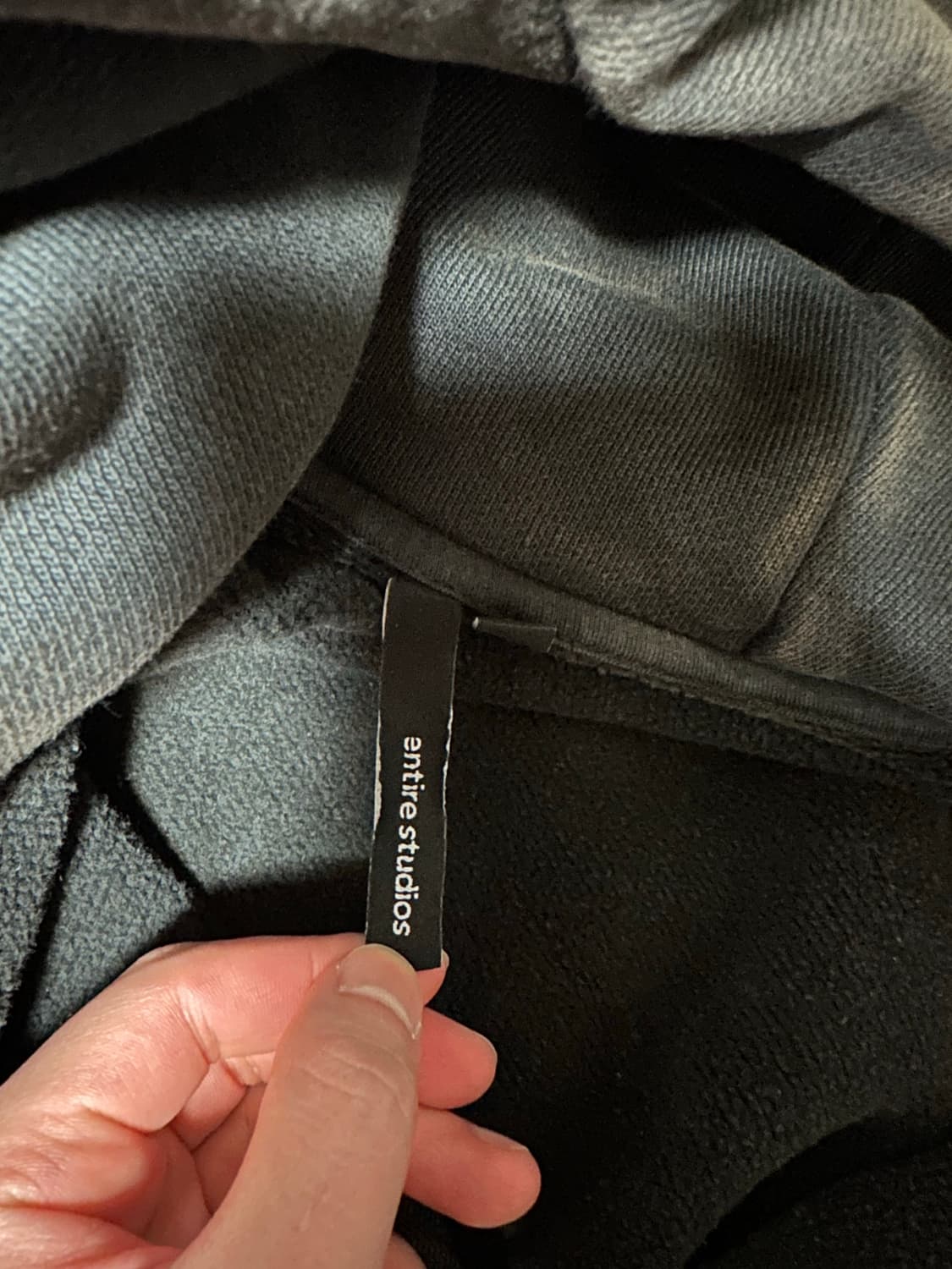 entire studios full zip black 상품이미지3