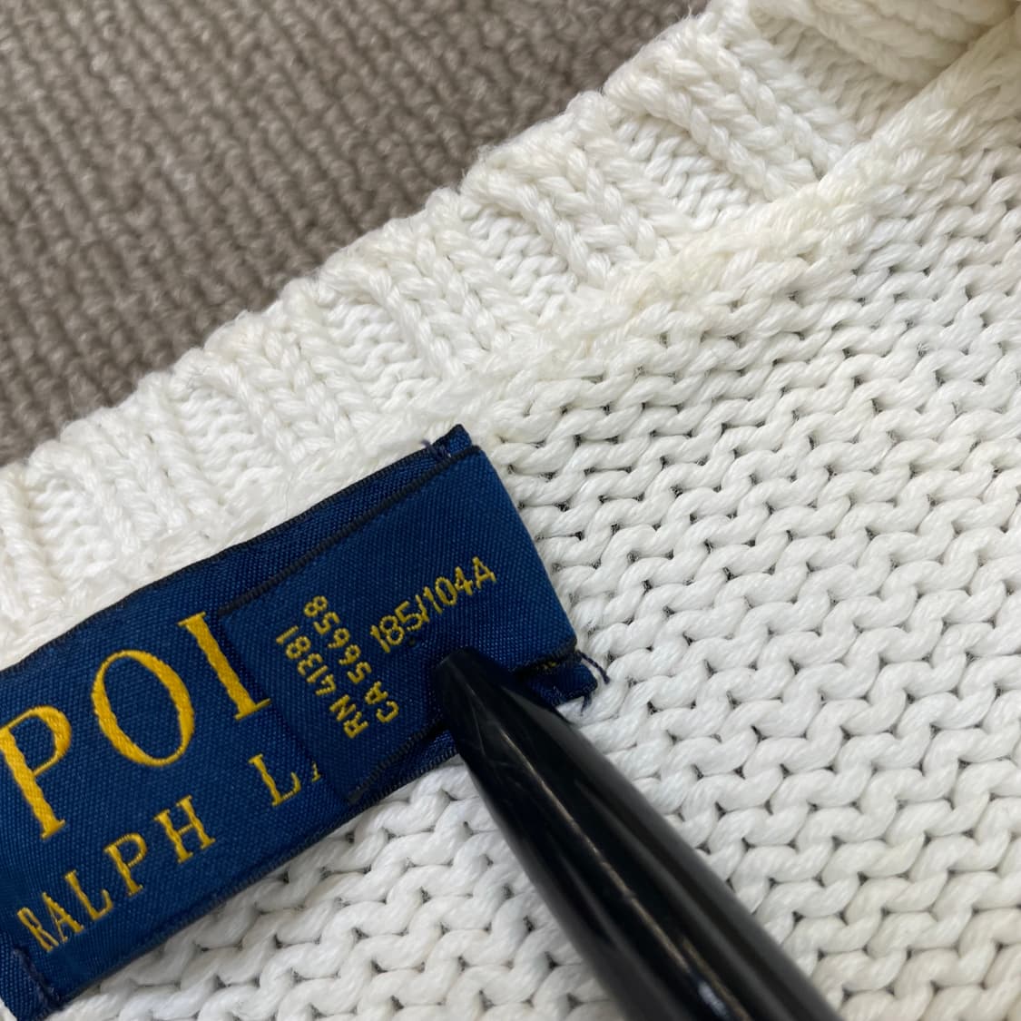 polo 랄프로렌 폴로 코튼 니트 xl  상품이미지3