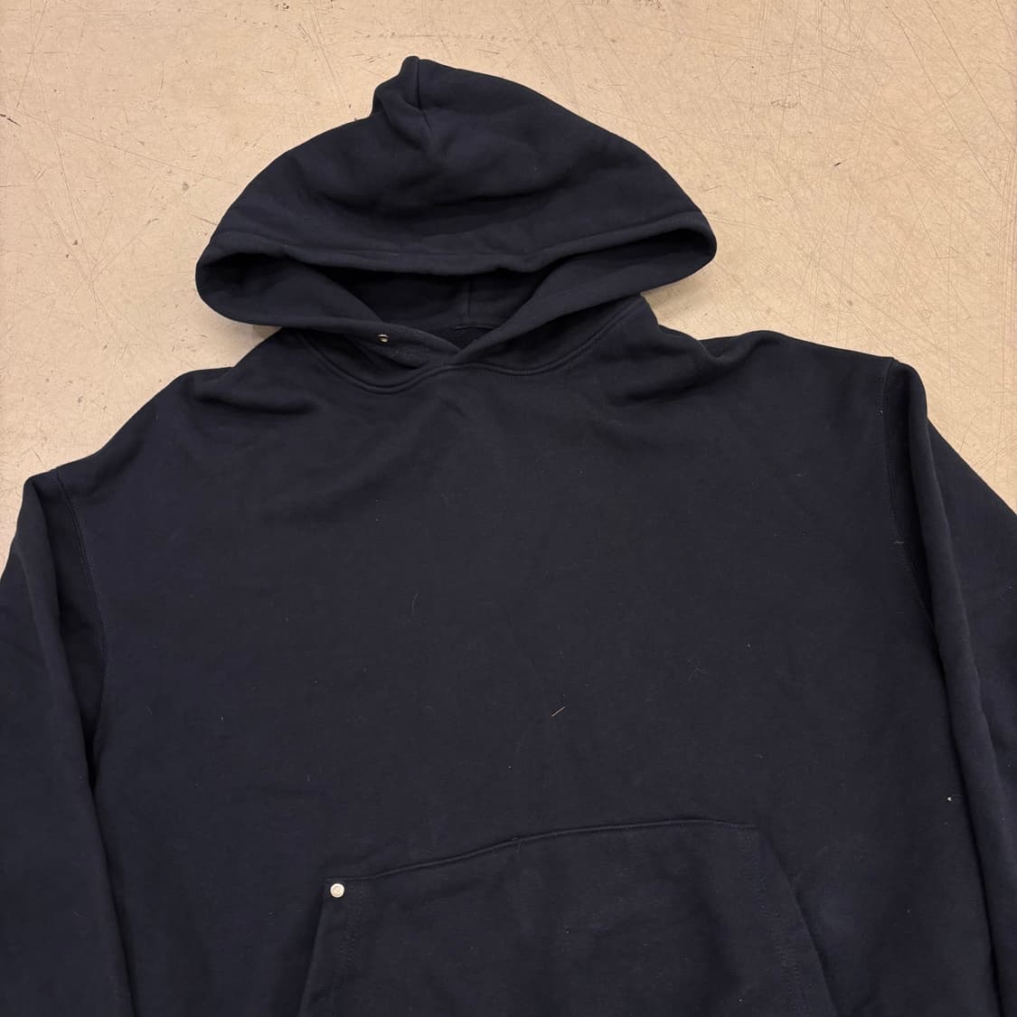 인템포무드 미니멀 스웻 후드티 상품이미지2