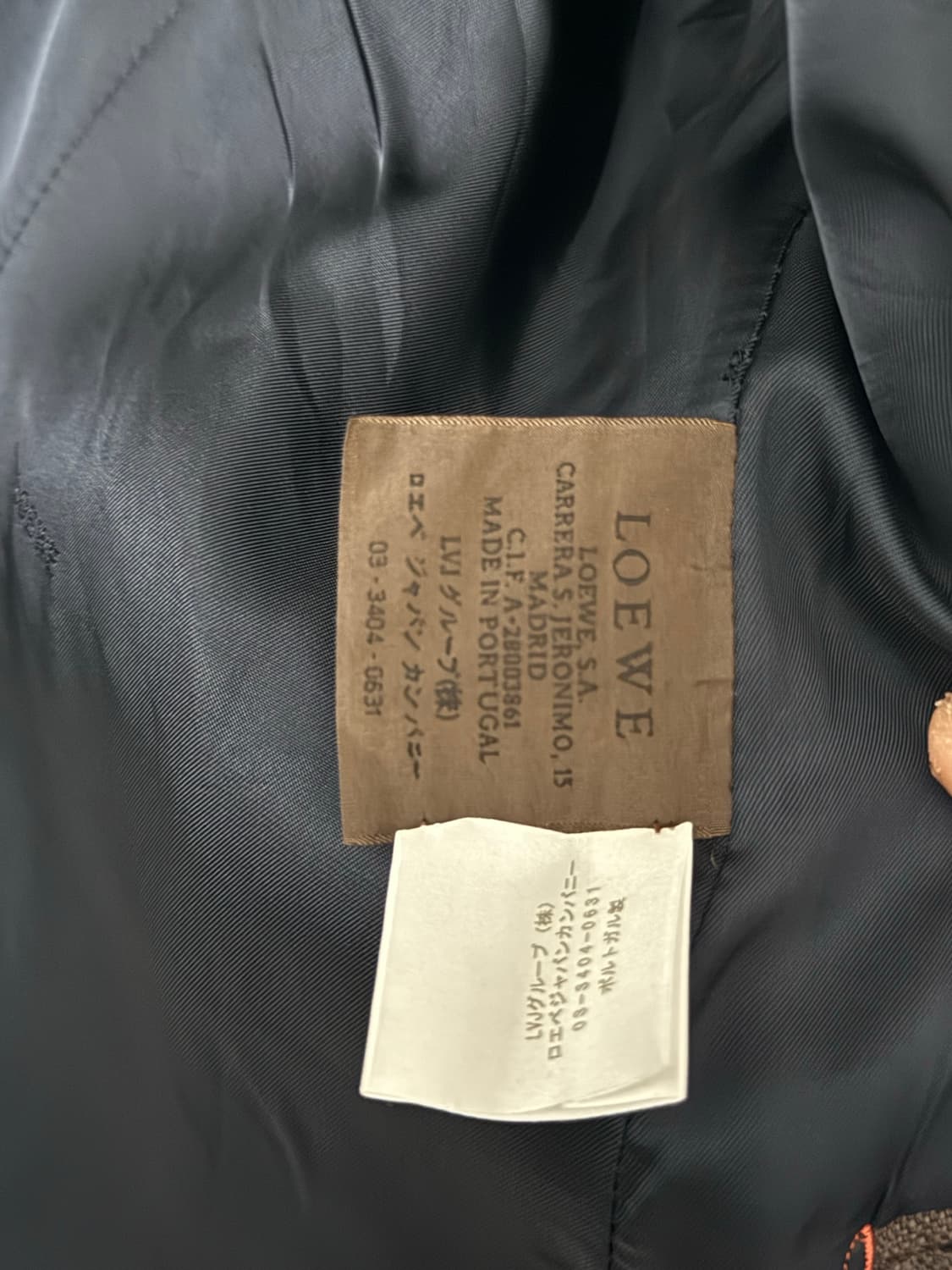 LOEWE 로에베 테일러드 투버튼 블레이져 상품이미지9