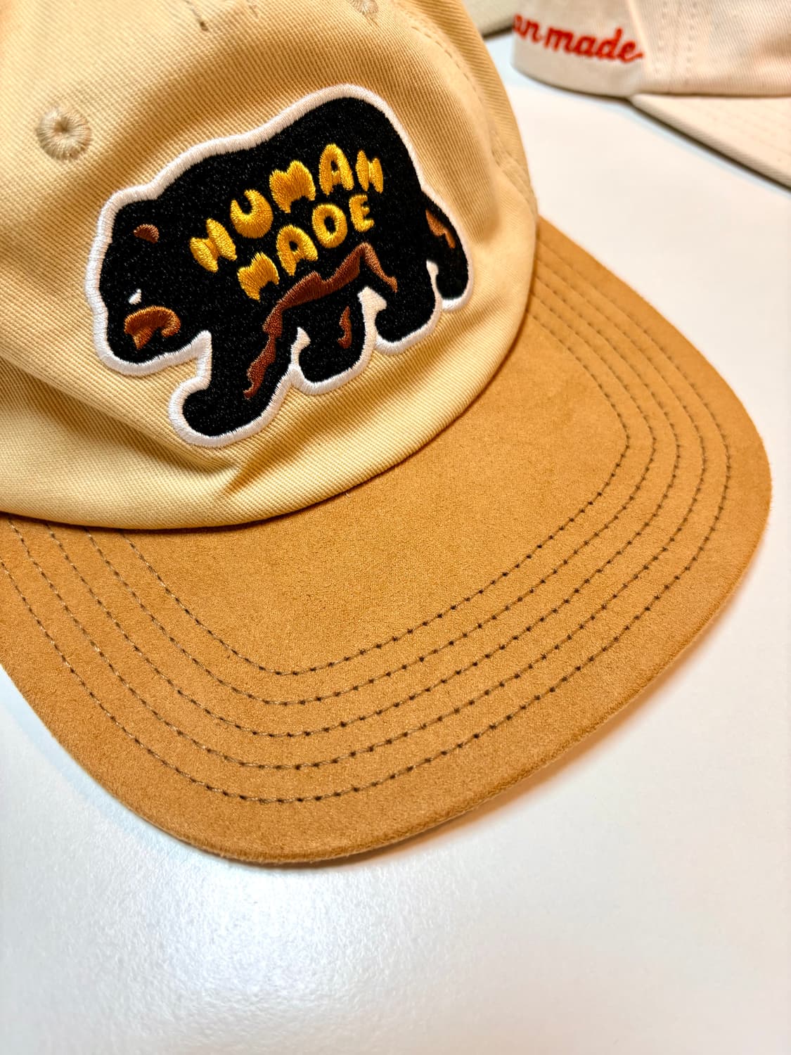 휴먼 메이드 5패널 트윌캡 - 베이지 (거의 새것) 상품이미지4