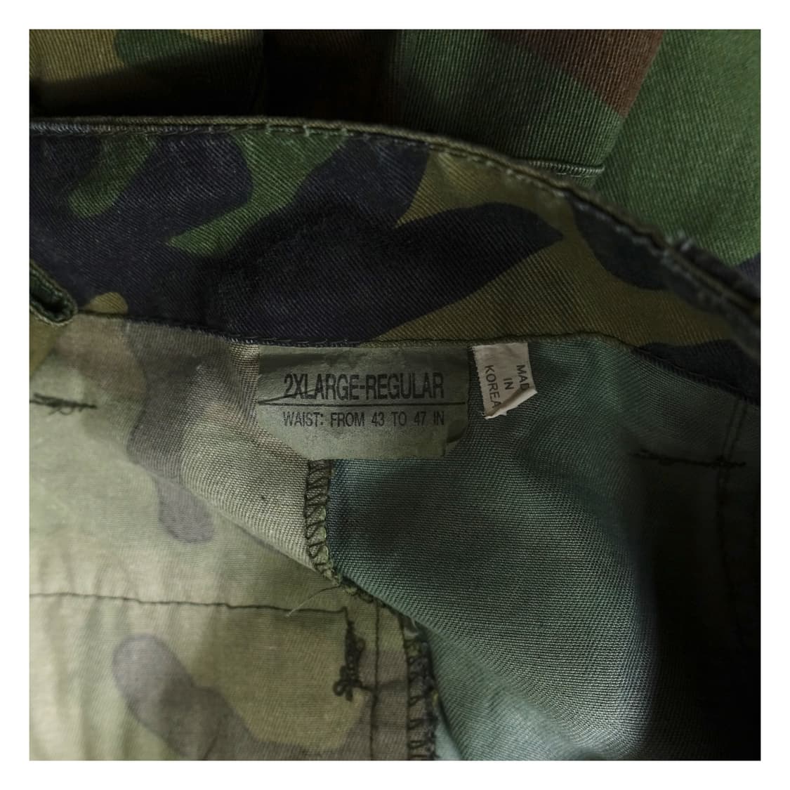 [2XL] MILITARY CARGO PANTS 밀리터리 카고팬츠 상품이미지8