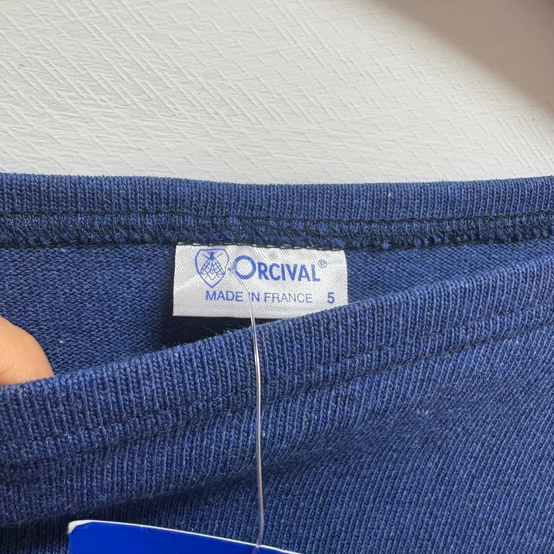 ORCIVAL 오르치발 보카시 보트넥 긴팔티 (새상품) 상품이미지3