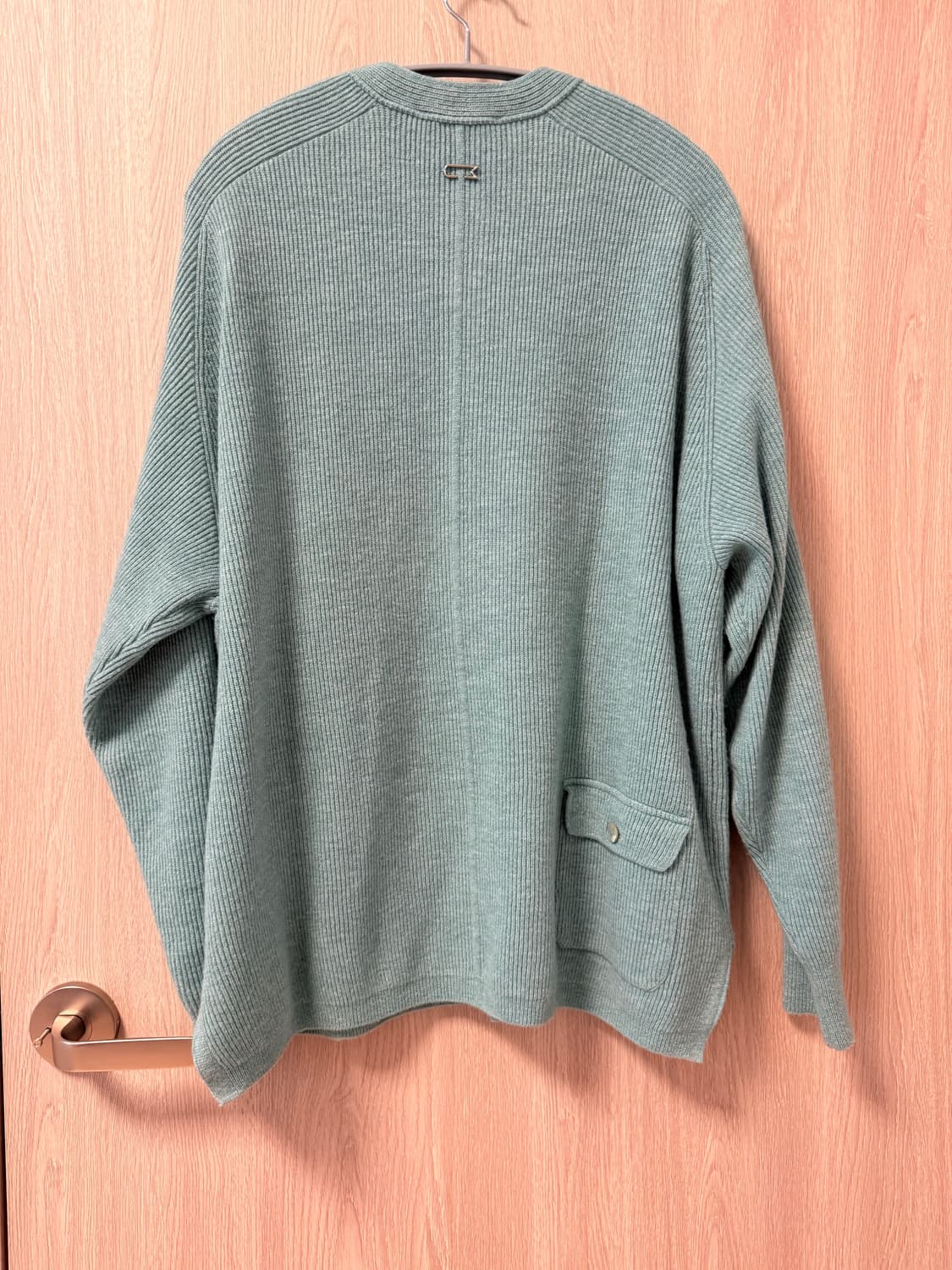 우마뭉 라운드넥 가디건 민트 M 상품이미지7