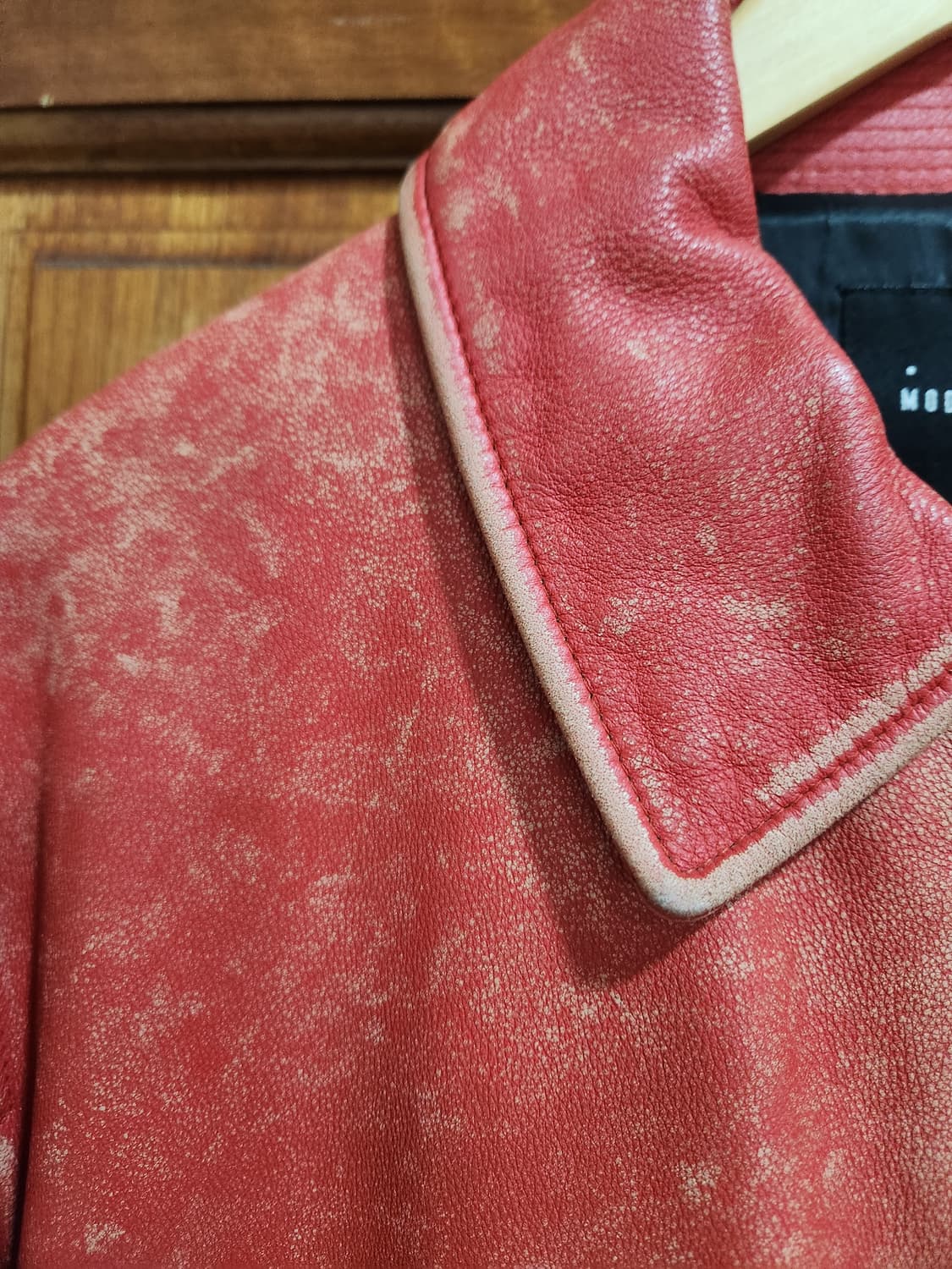 소가죽 빈티지 위싱 블루종 상품이미지2