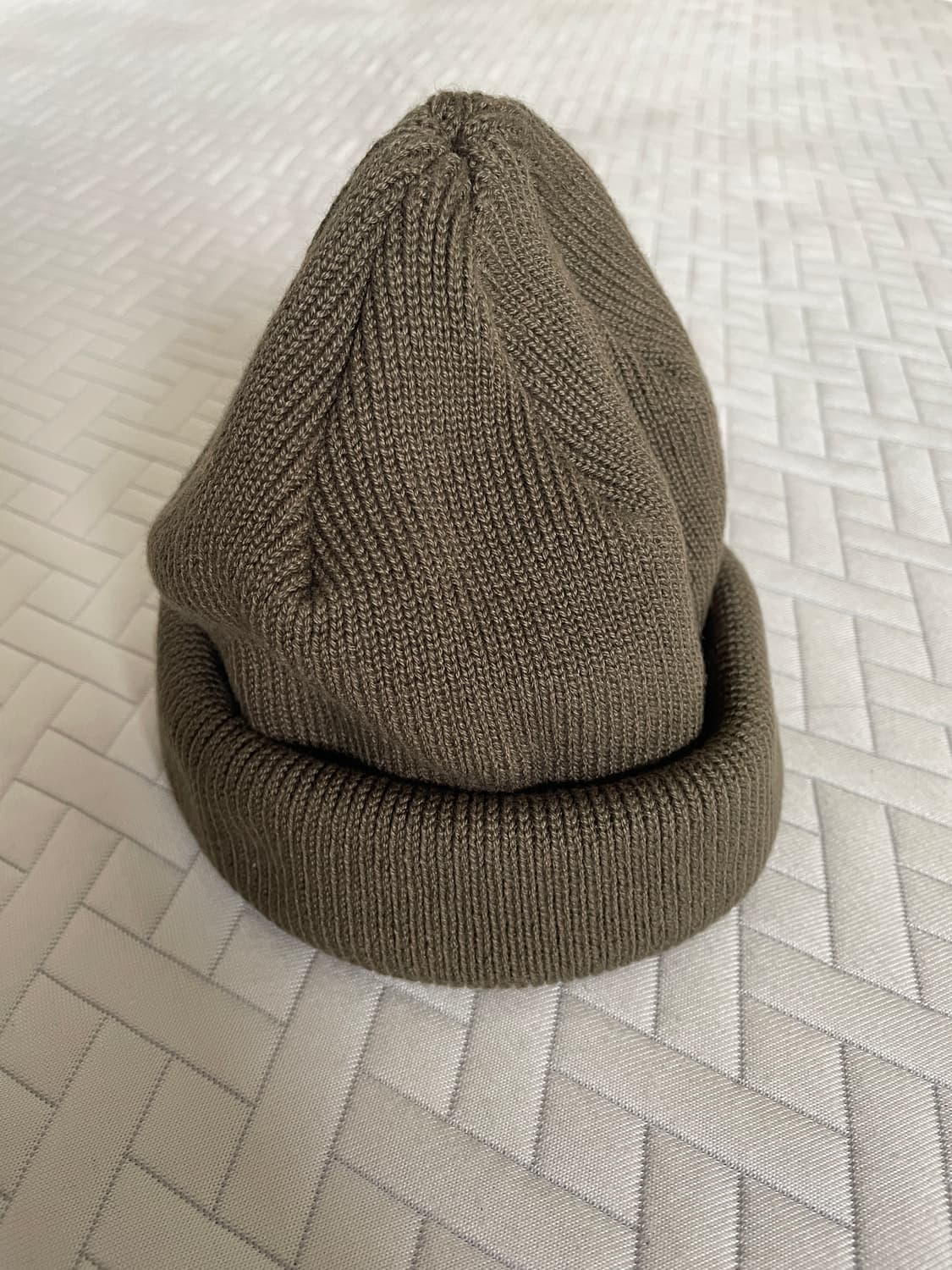 RACAL ROLL KNIT 비니 올리브 상품이미지1