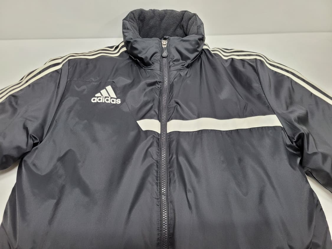 adidas 아디다스 삼선 에센셜 벤치 롱 패딩 / 남 M 블랙
 상품이미지3