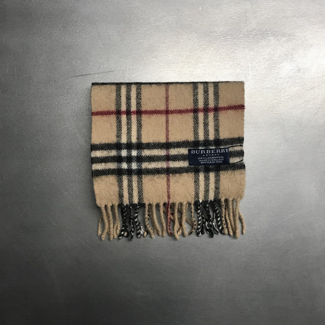 버버리 정품 램스울 머플러 베이지 상품이미지2