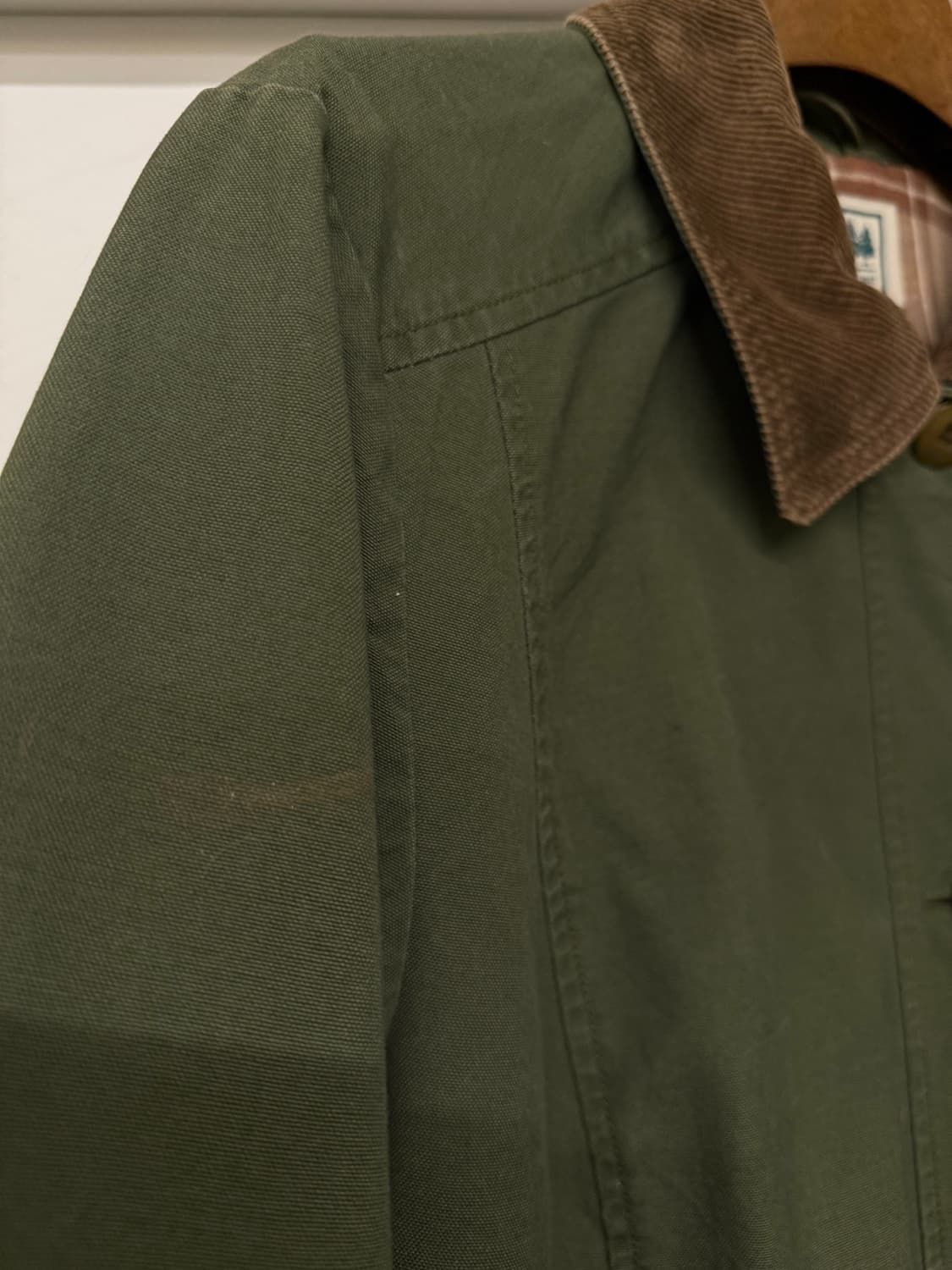 엘엘빈 올리브그린 헌팅자켓 상품이미지4