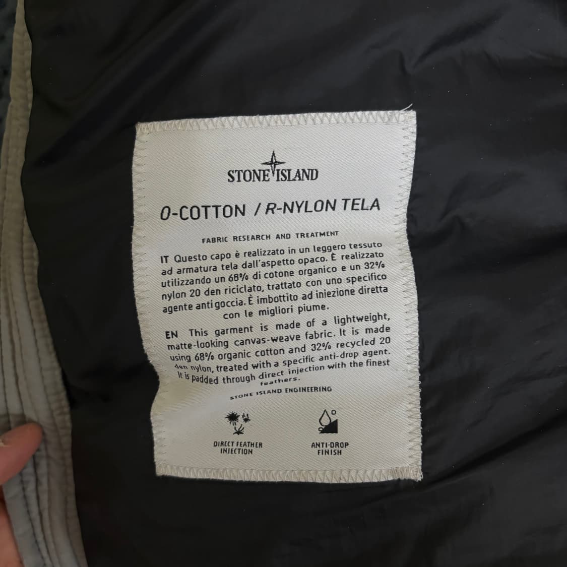 스톤아일랜드 경량패딩 xl 상품이미지5