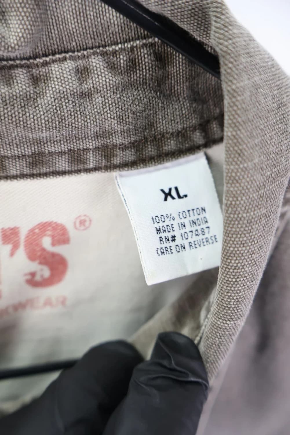 리바이스 브라운 코튼 셔츠 상품이미지7