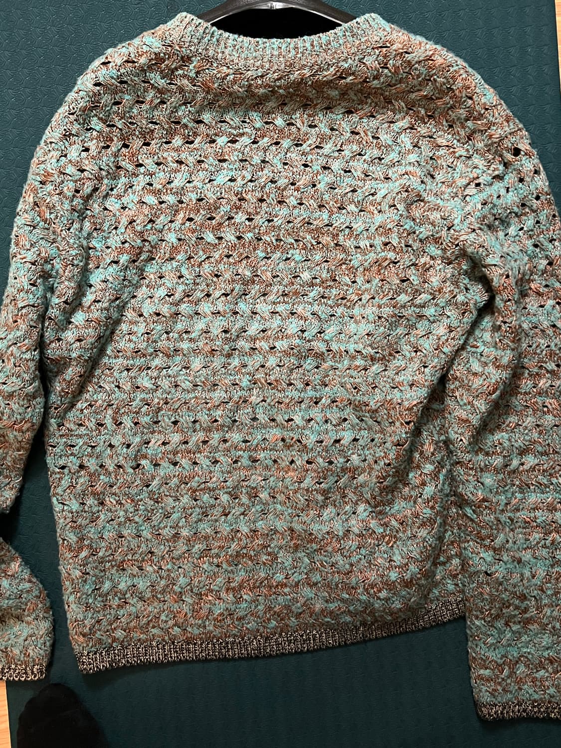 L) 앤더슨벨 멀티멜란지 크루넥 스웨터 상품이미지4