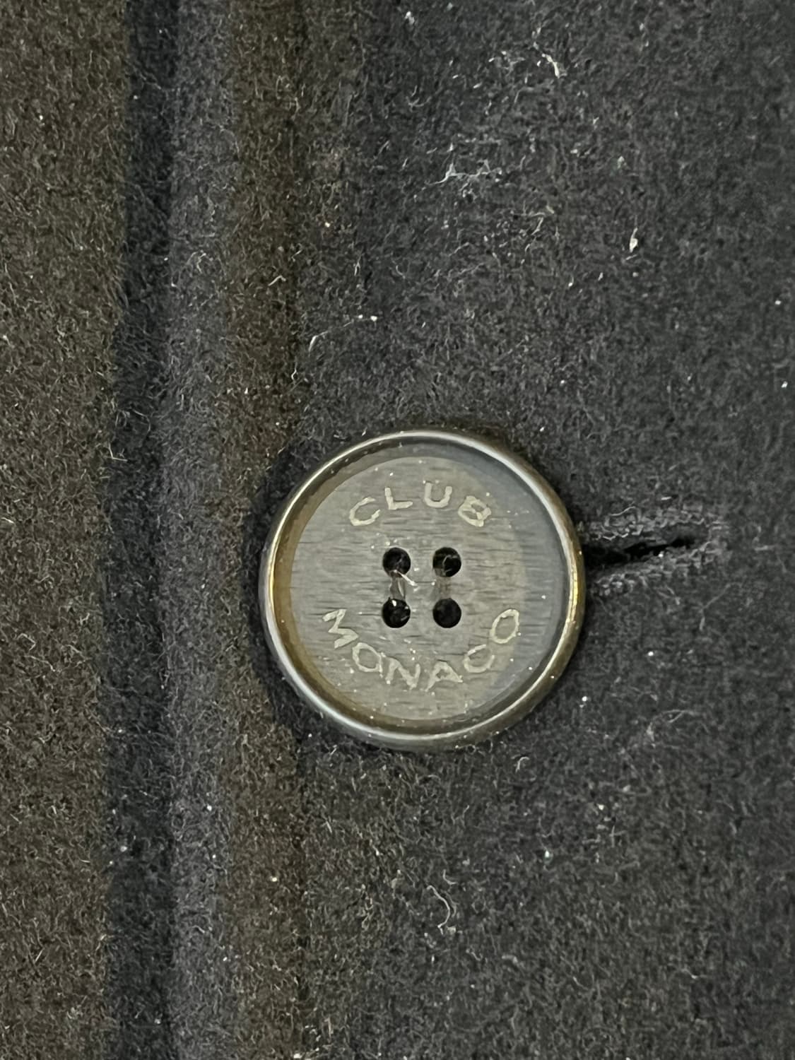 클럽 모나코 울 코트 블랙 상품이미지4