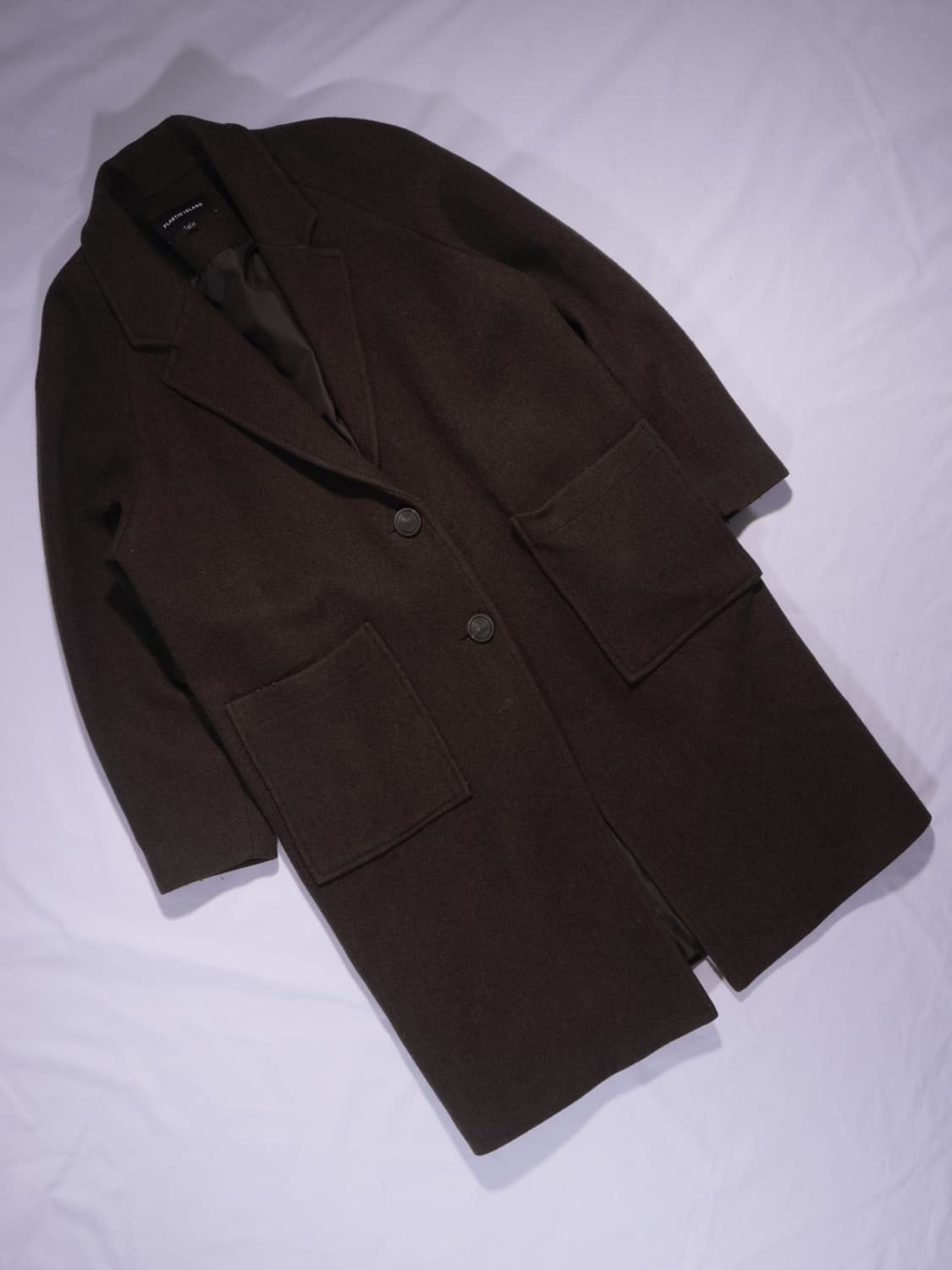 플라스틱아일랜드 롱코트 B165 상품이미지1