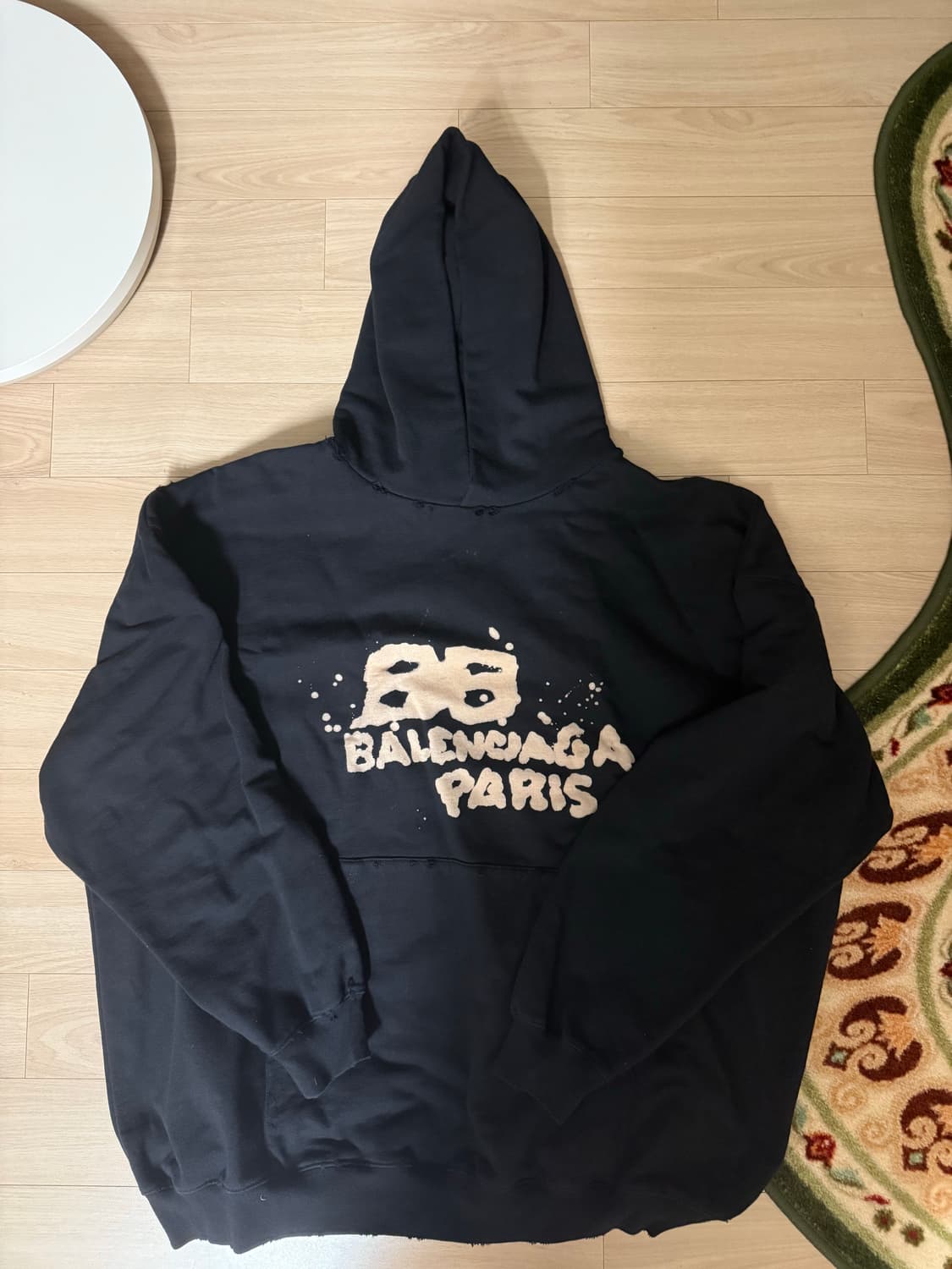 발렌시아가 BB로고 후드티  상품이미지1