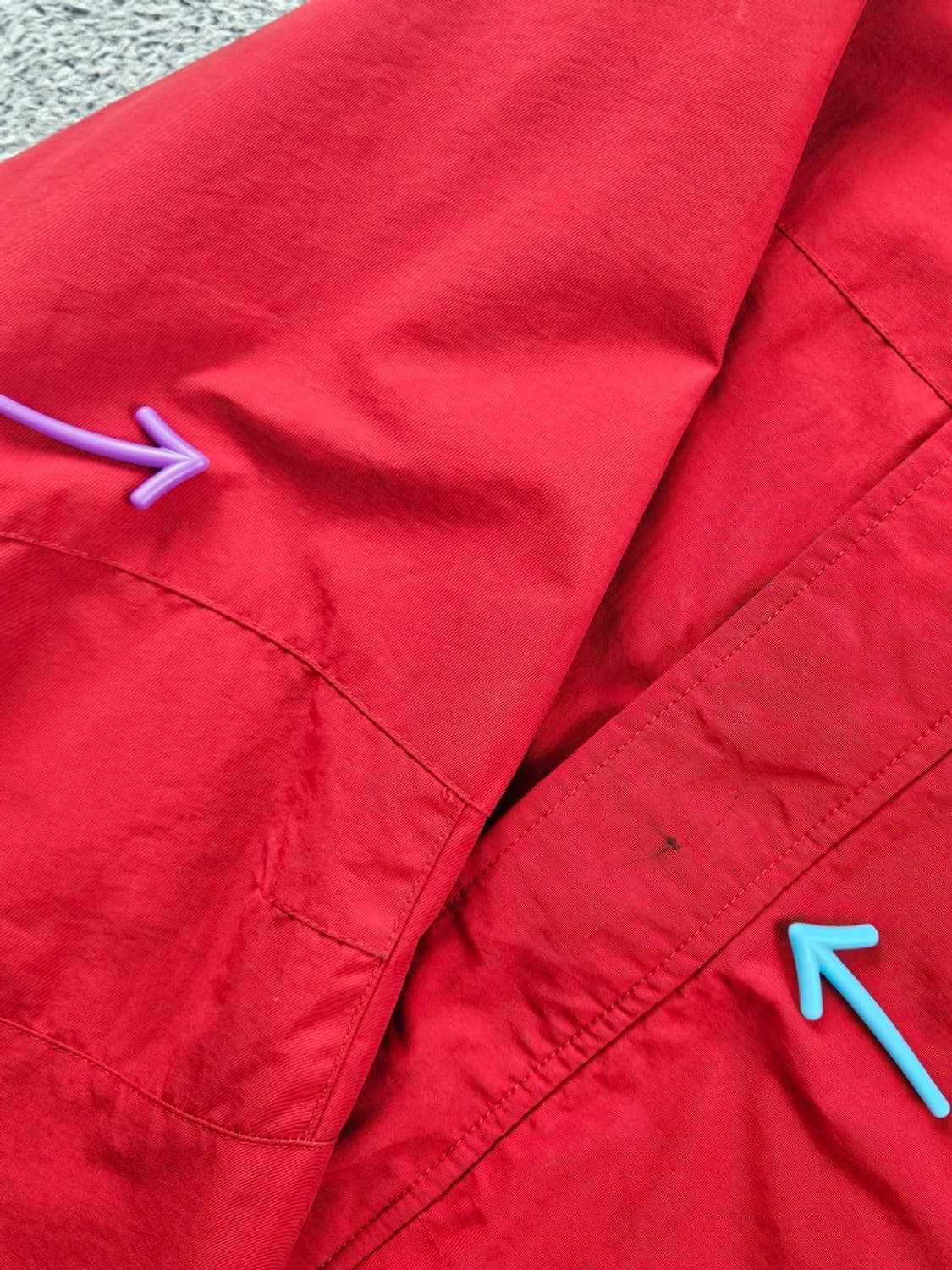 타미힐피거 백 스펠아웃 마운틴 자켓 ( XL ) / 11378 상품이미지6