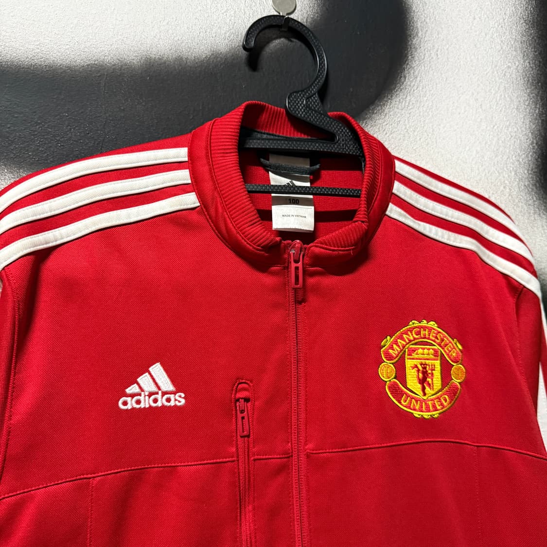 아디다스 맨체스터 유나이티드 맨유 집업 져지 자켓 상품이미지3