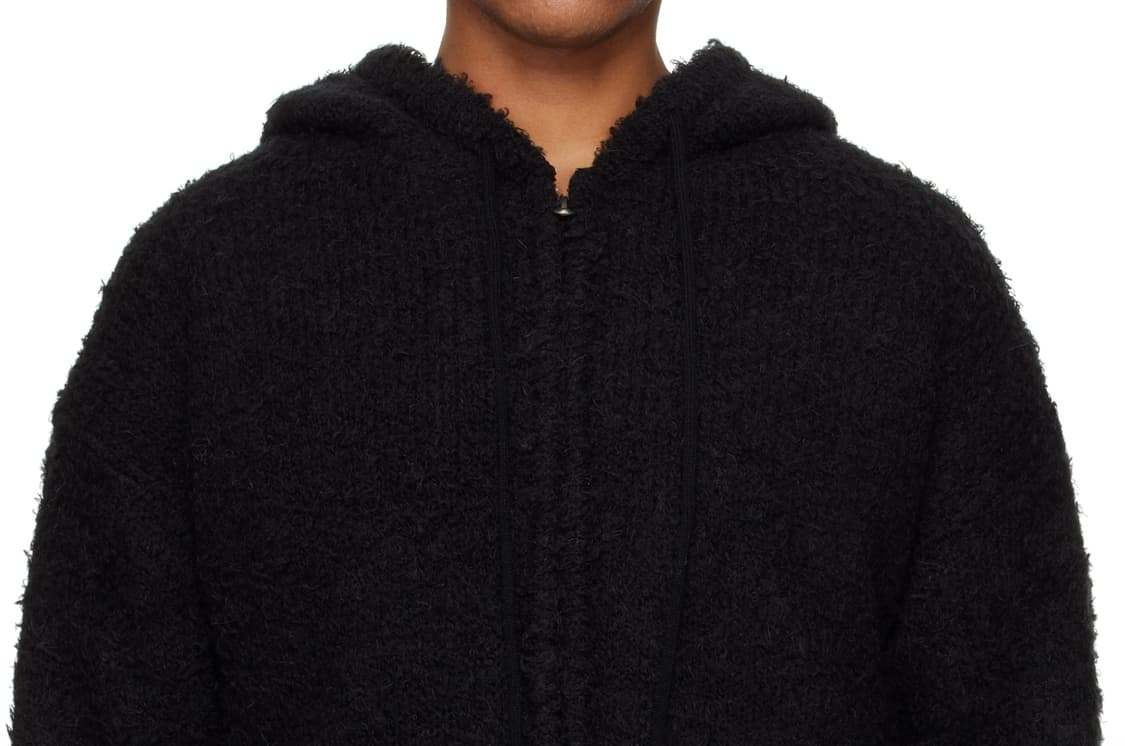 아모멘토 퍼지 집업 후드 상품이미지3