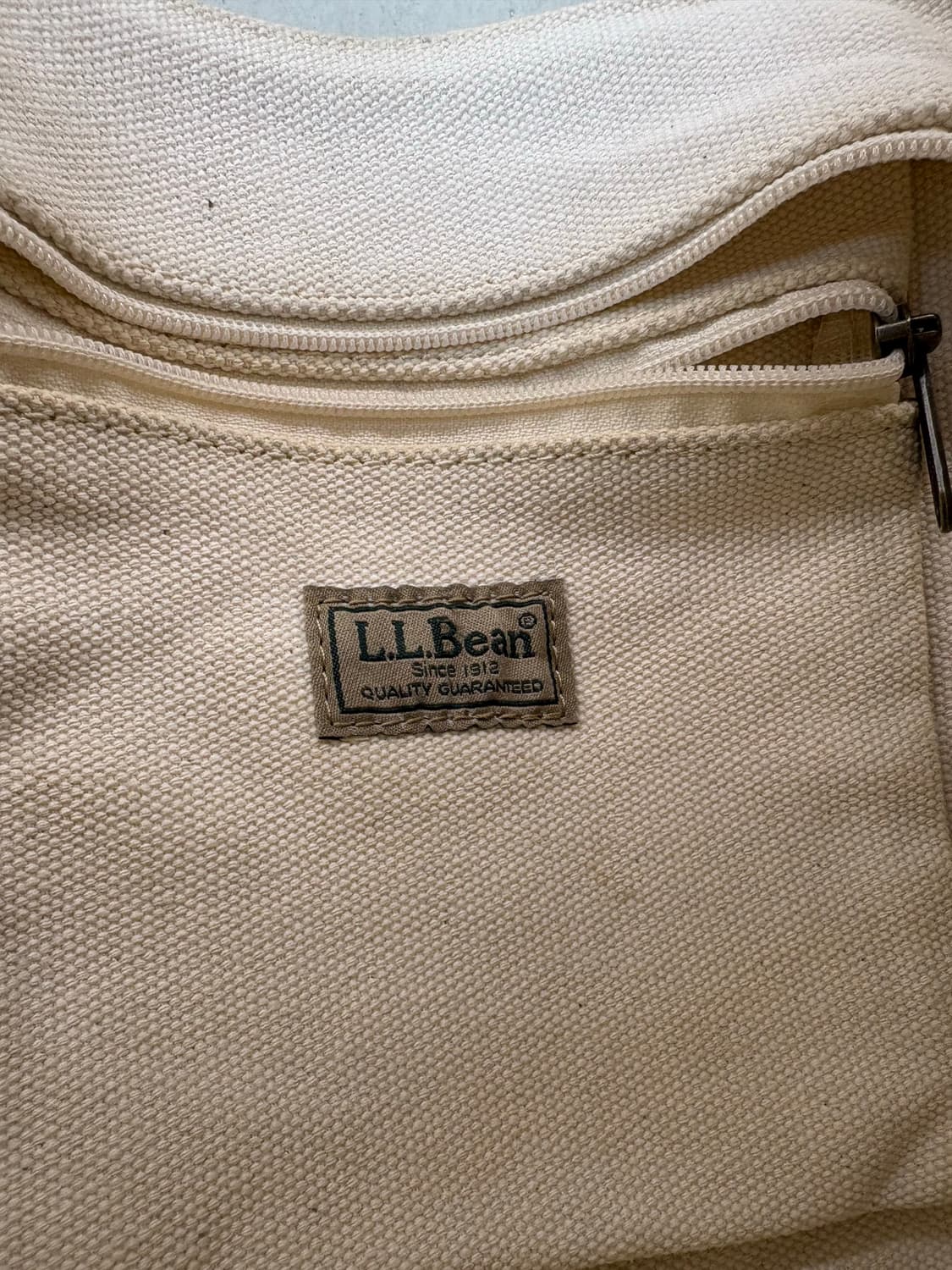 L.L.Bean 엘엘빈 빈티지 투웨이 캔버스 토트 크로스백 상품이미지8