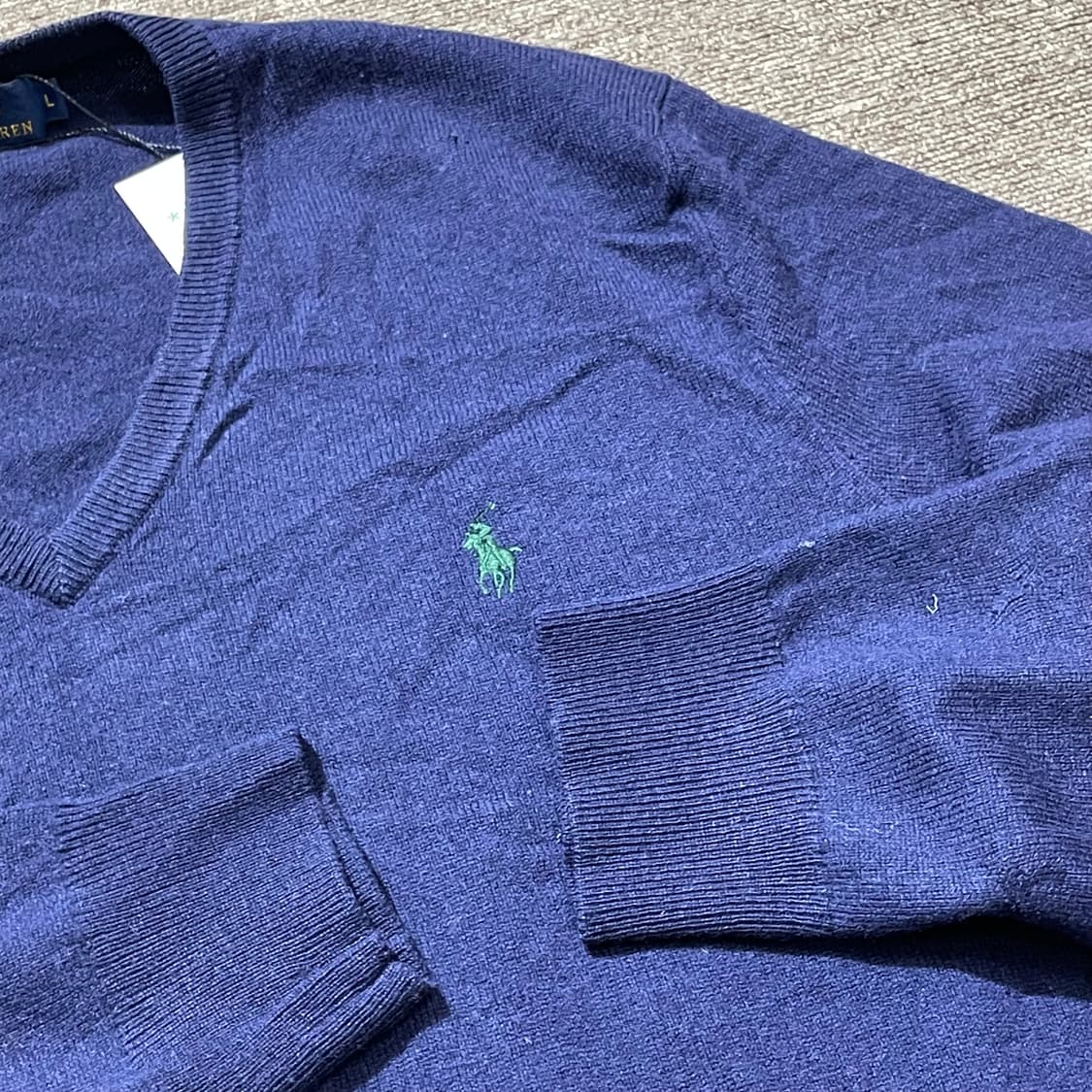 (L) POLO 폴로 랄프로렌 브이넥 니트 상품이미지6