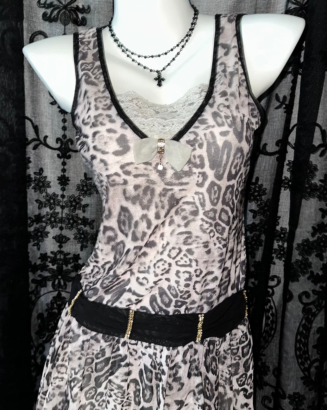 Leopard Gyaru OPS 상품이미지2