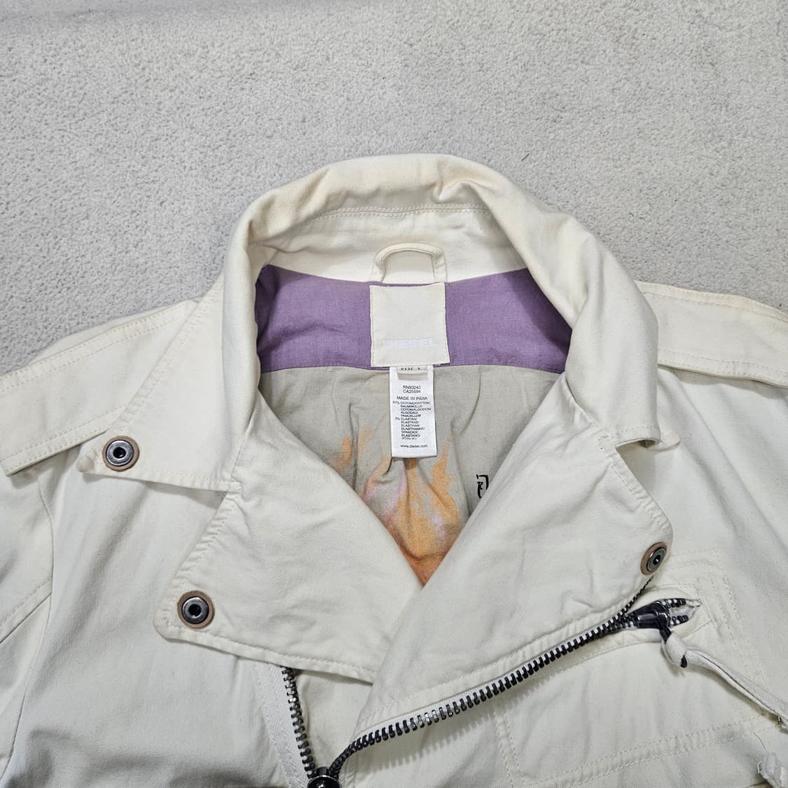 디젤 코튼 라이더 자켓 L 상품이미지10