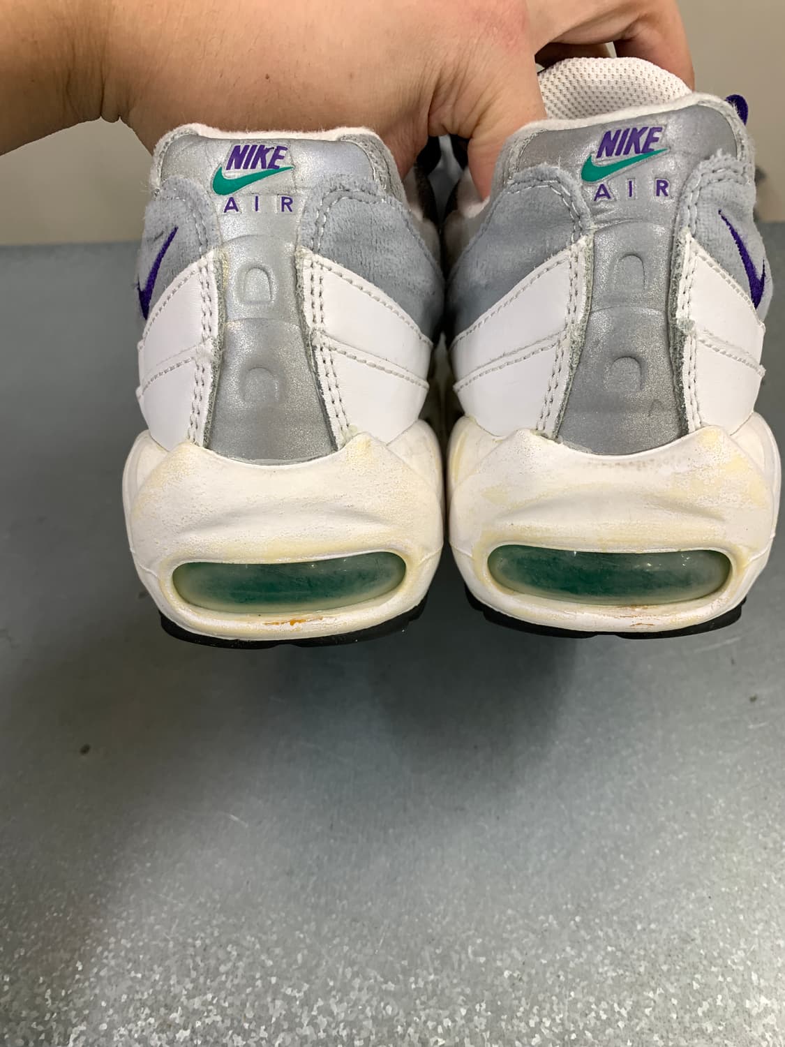 나이키 에어맥스 95 OG 그레이프 235 상품이미지6