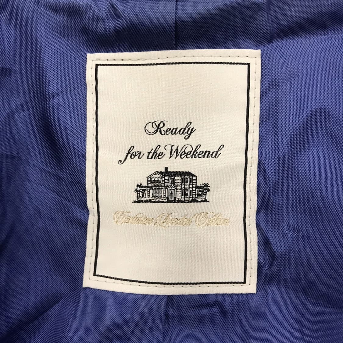 Ready for the weekend JPN 이세탄 블루 더플코트 38 상품이미지5