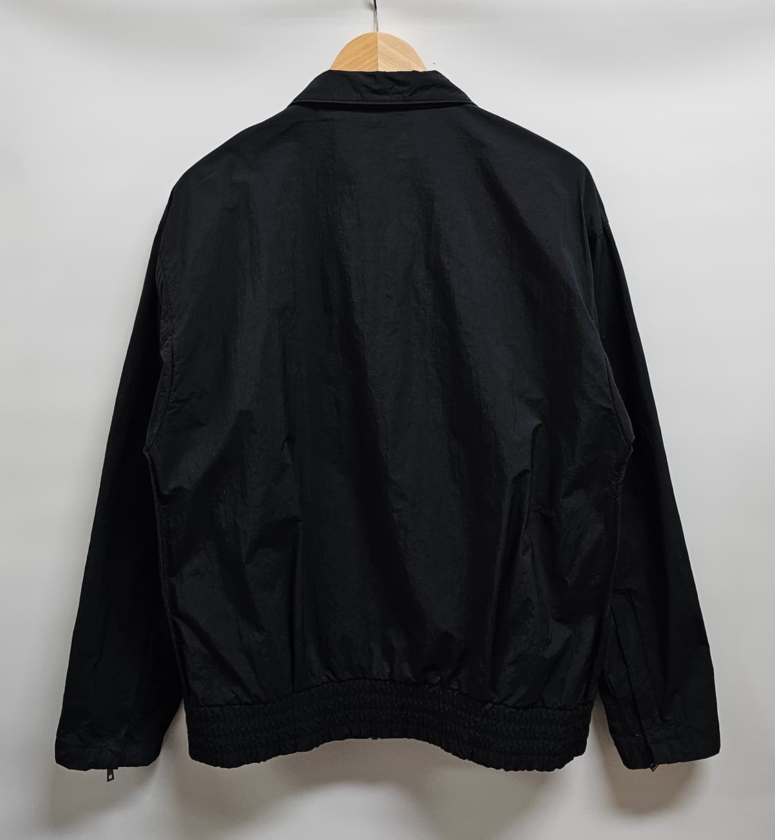 지오송지오 블랙 나일론 바스락자켓 100 상품이미지2