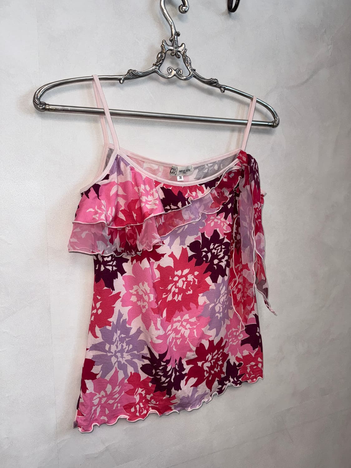 Michel Klein floral ruffle sleeveless 상품이미지4