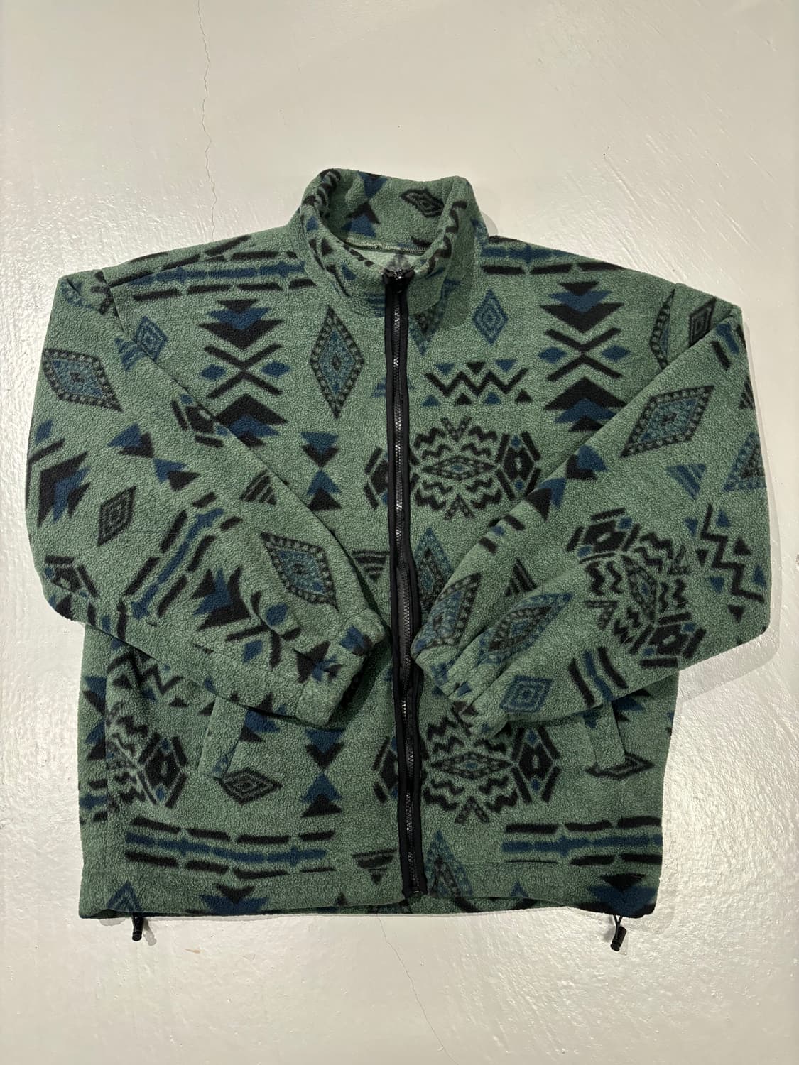 카고브로스 패턴 플리스 집업 상품이미지6