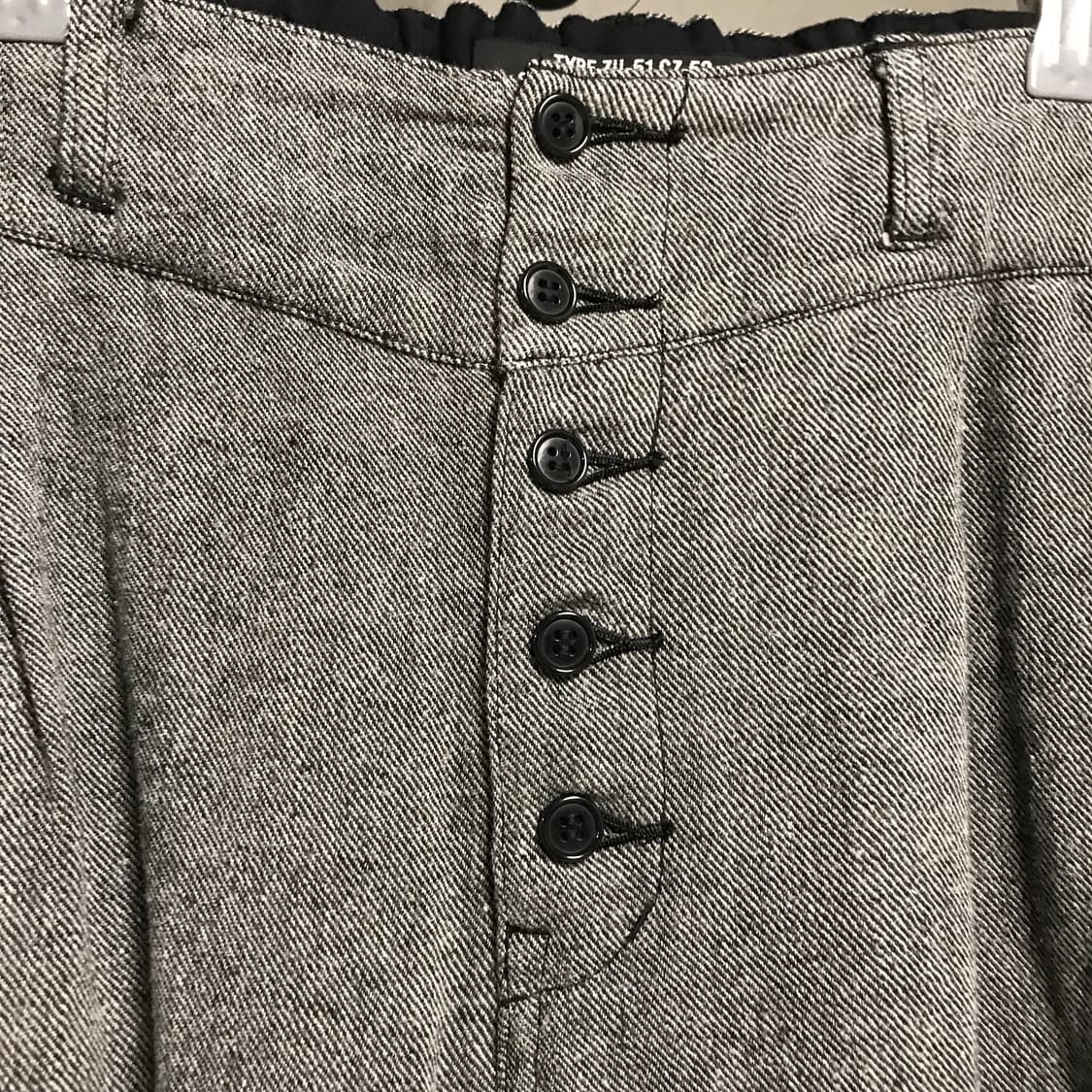 ZUCCA 주카 그레이 슬랙스 S(W) 상품이미지4