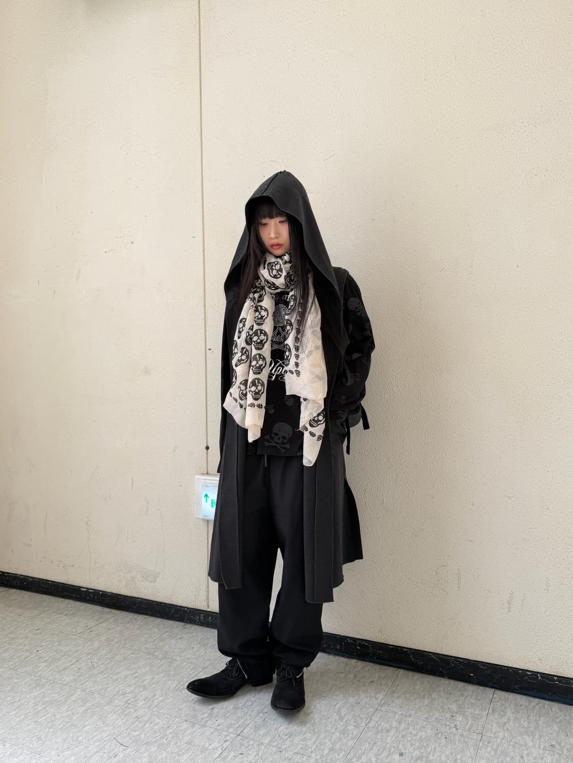 재패니즈 후드 롱 베스트 상품이미지1