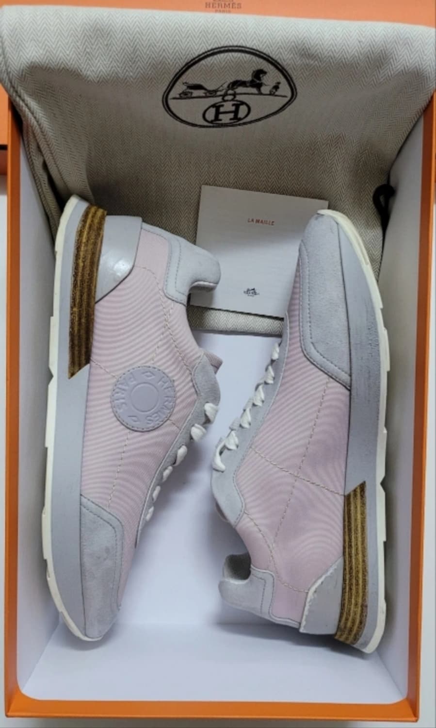 [정품] 에르메스 스니커즈 운동화 신발 드라이브 37 한정판 상품이미지4
