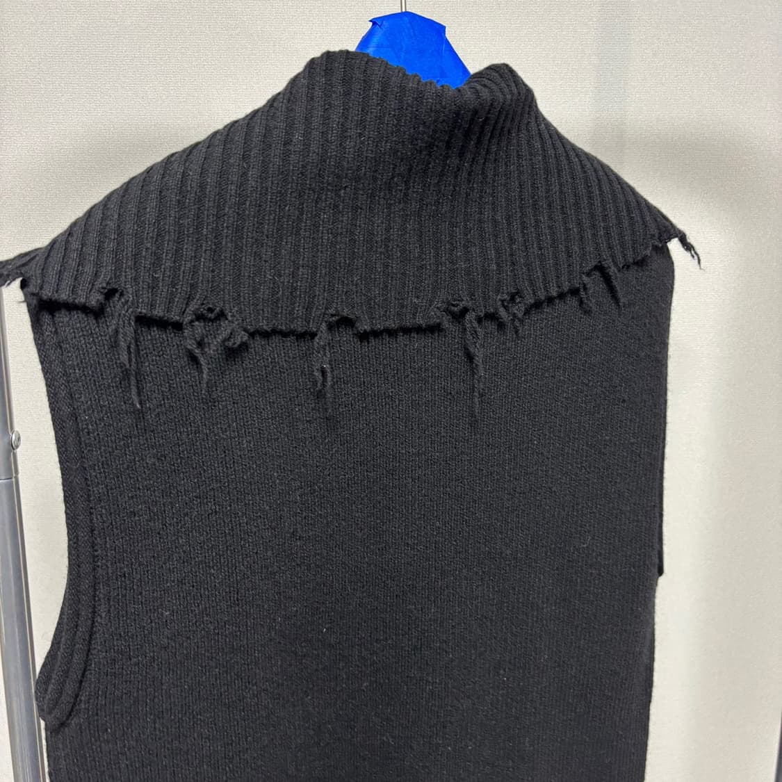 F) perverze 퍼버즈 니트 집업 베스트 상품이미지7