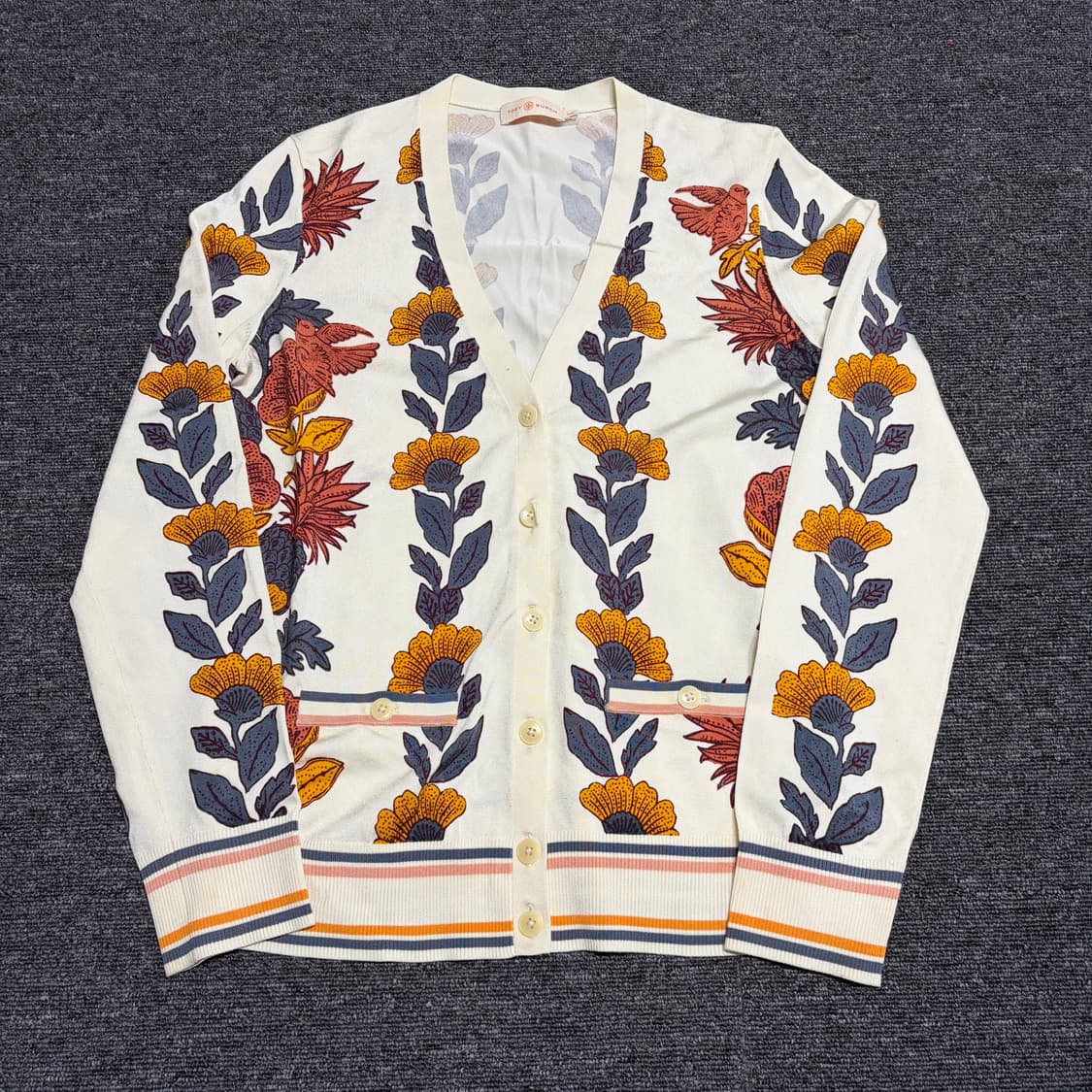 토리버치 마들렌 플로럴 가디건 상품이미지1