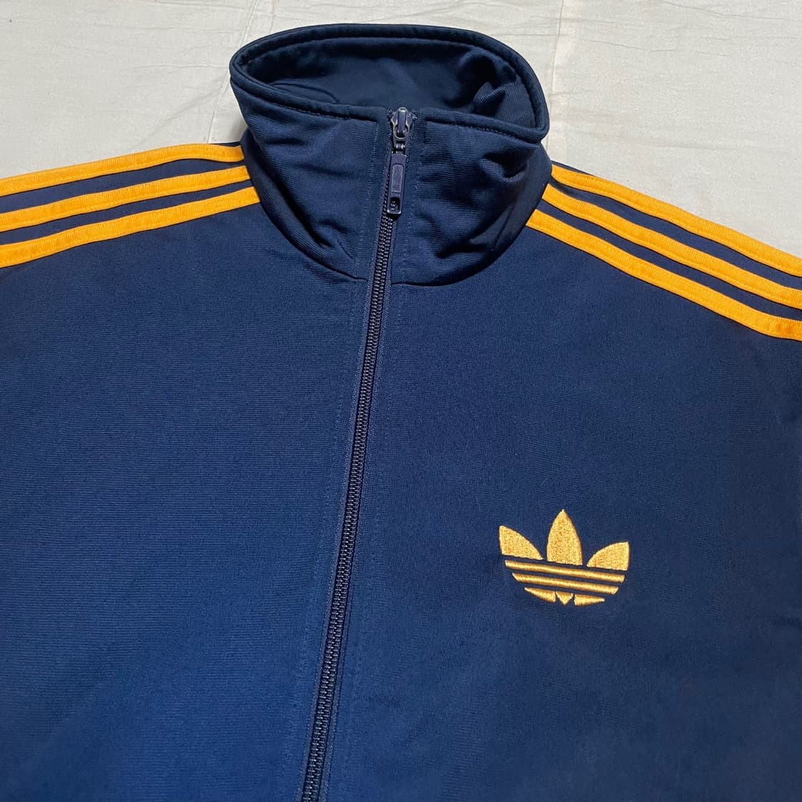 M 아디다스 파이어버드 오렌지라인 네이비 트랙탑 상품이미지1