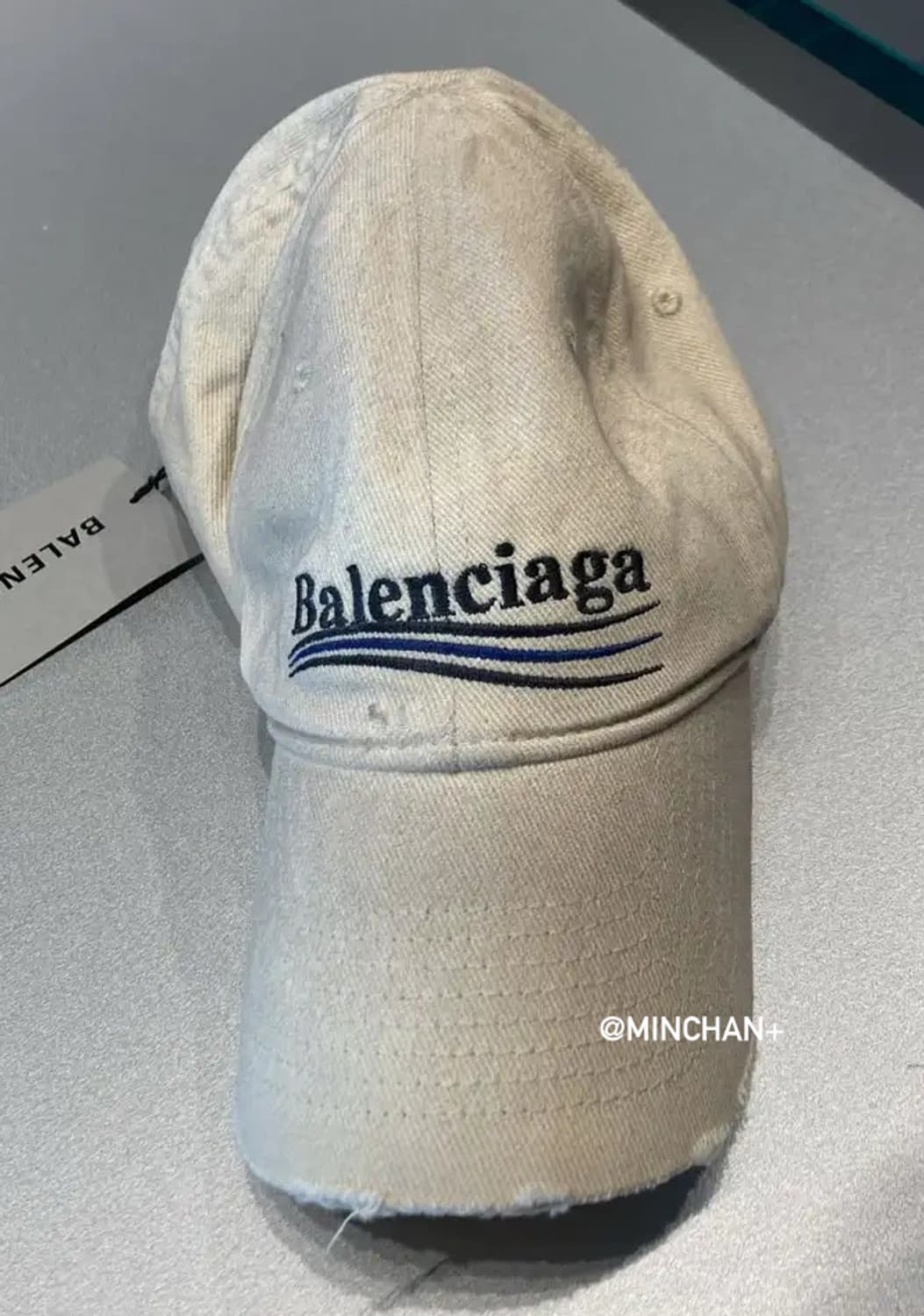 발렌시아가 디스트로이드 모자 볼캡 상품이미지5
