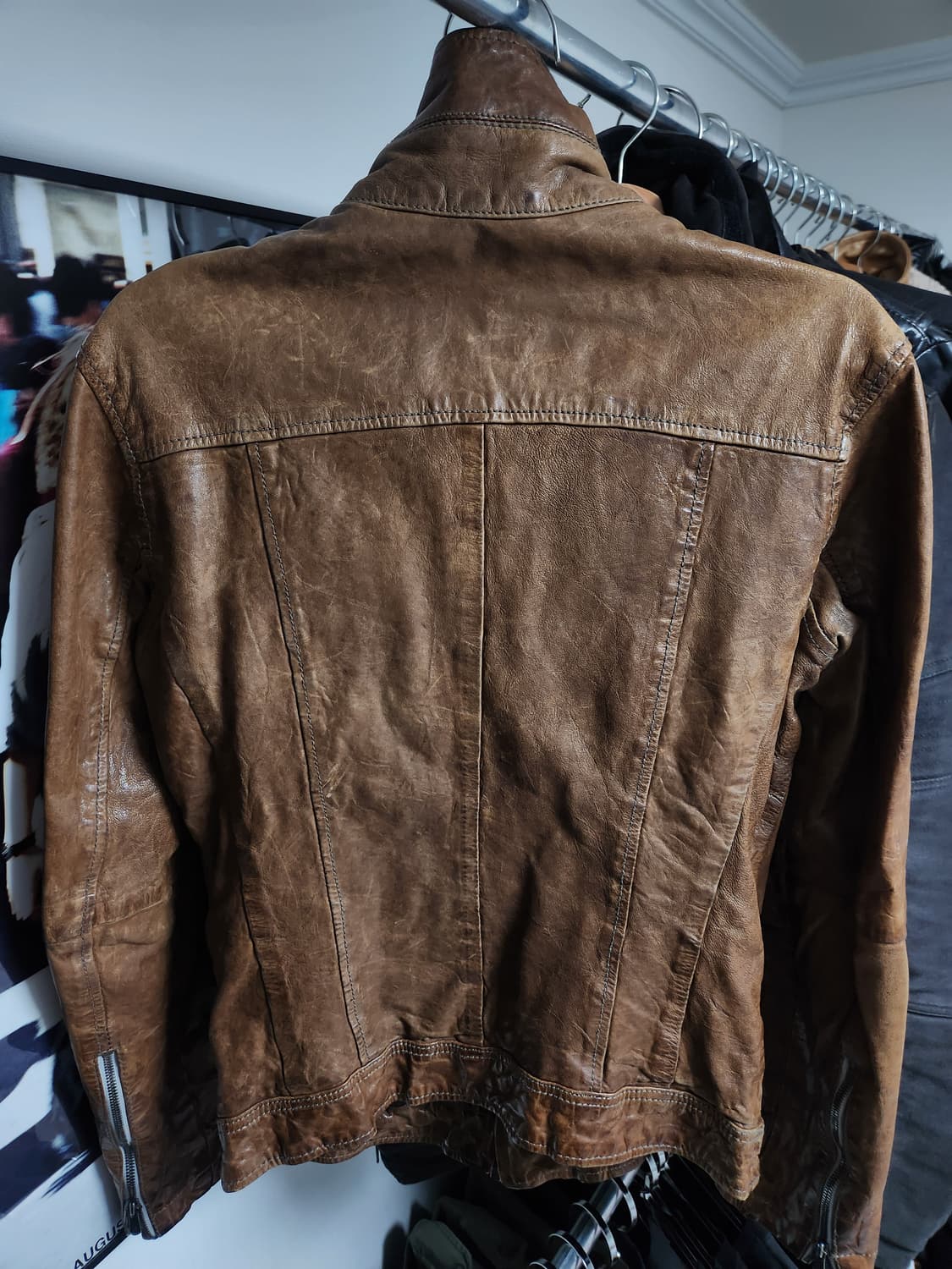 Luva tram Leather Jacket 상품이미지6