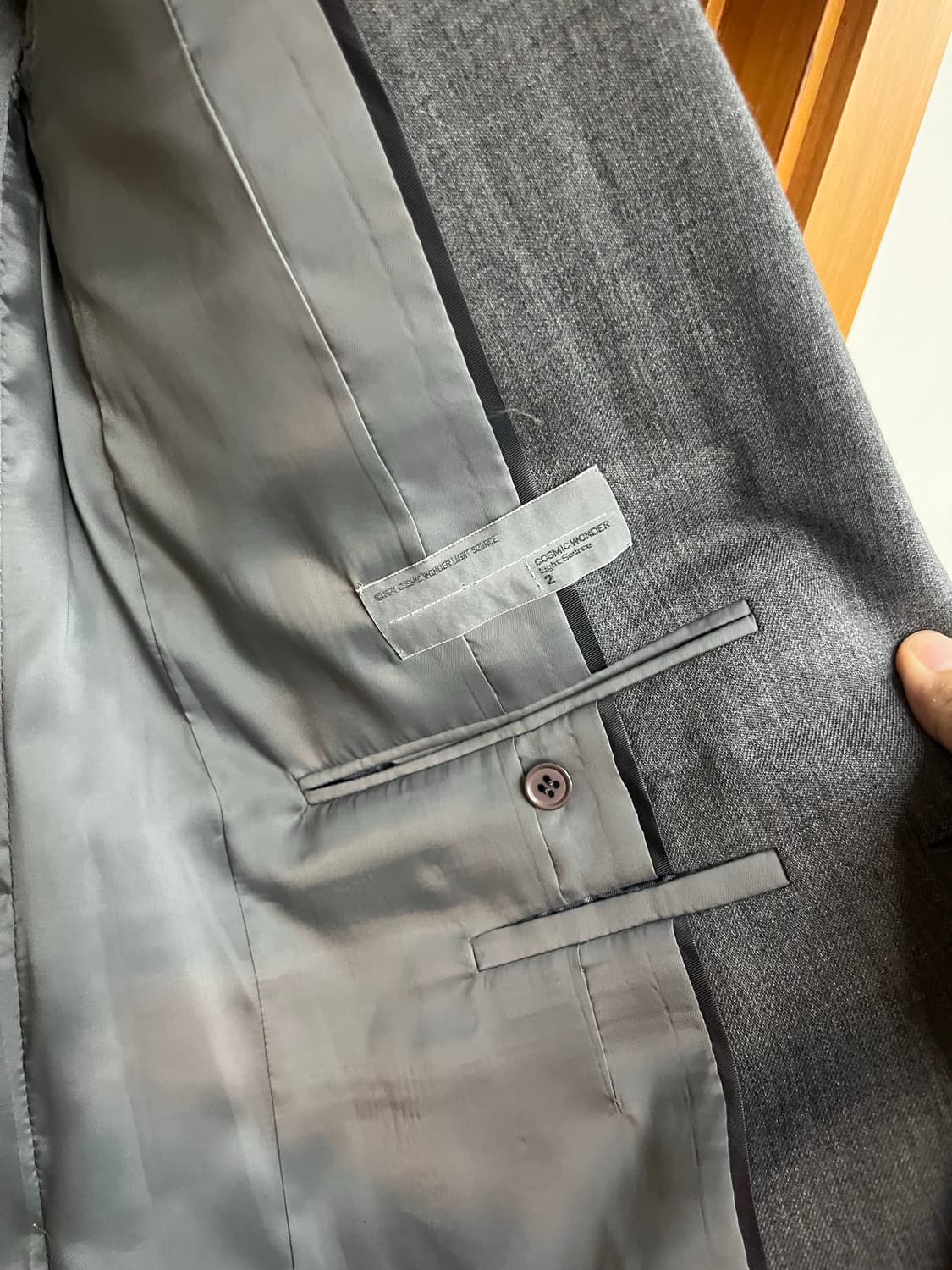 코스믹원더 그레이 블레이저 상품이미지2