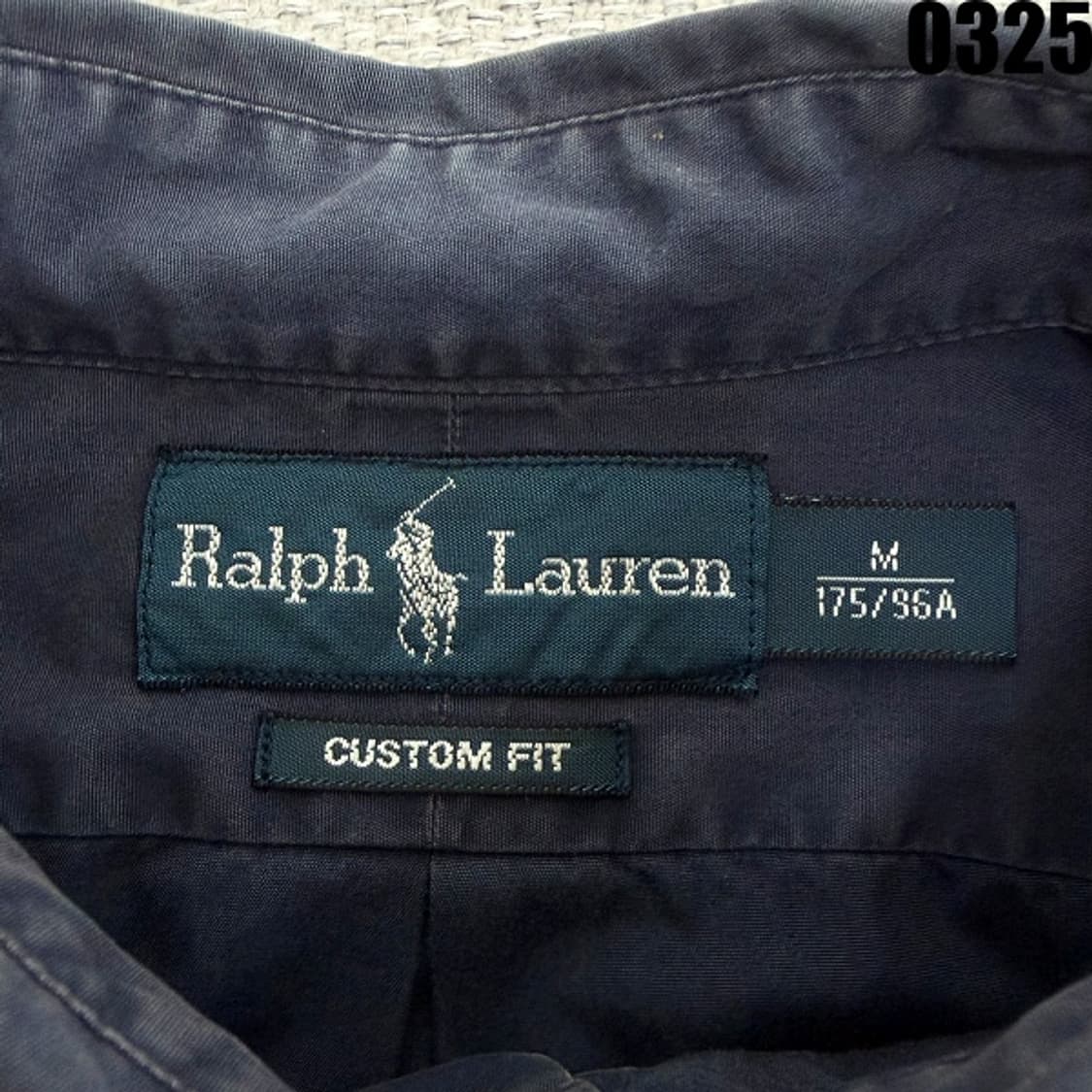 폴로 랄프로렌 커스텀핏 버튼다운 셔츠 M 0325 상품이미지4