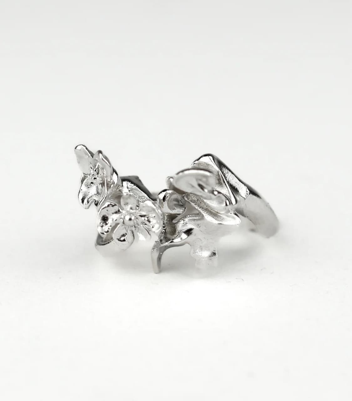 ASTERISK Double Headed Floral Ring 상품이미지1