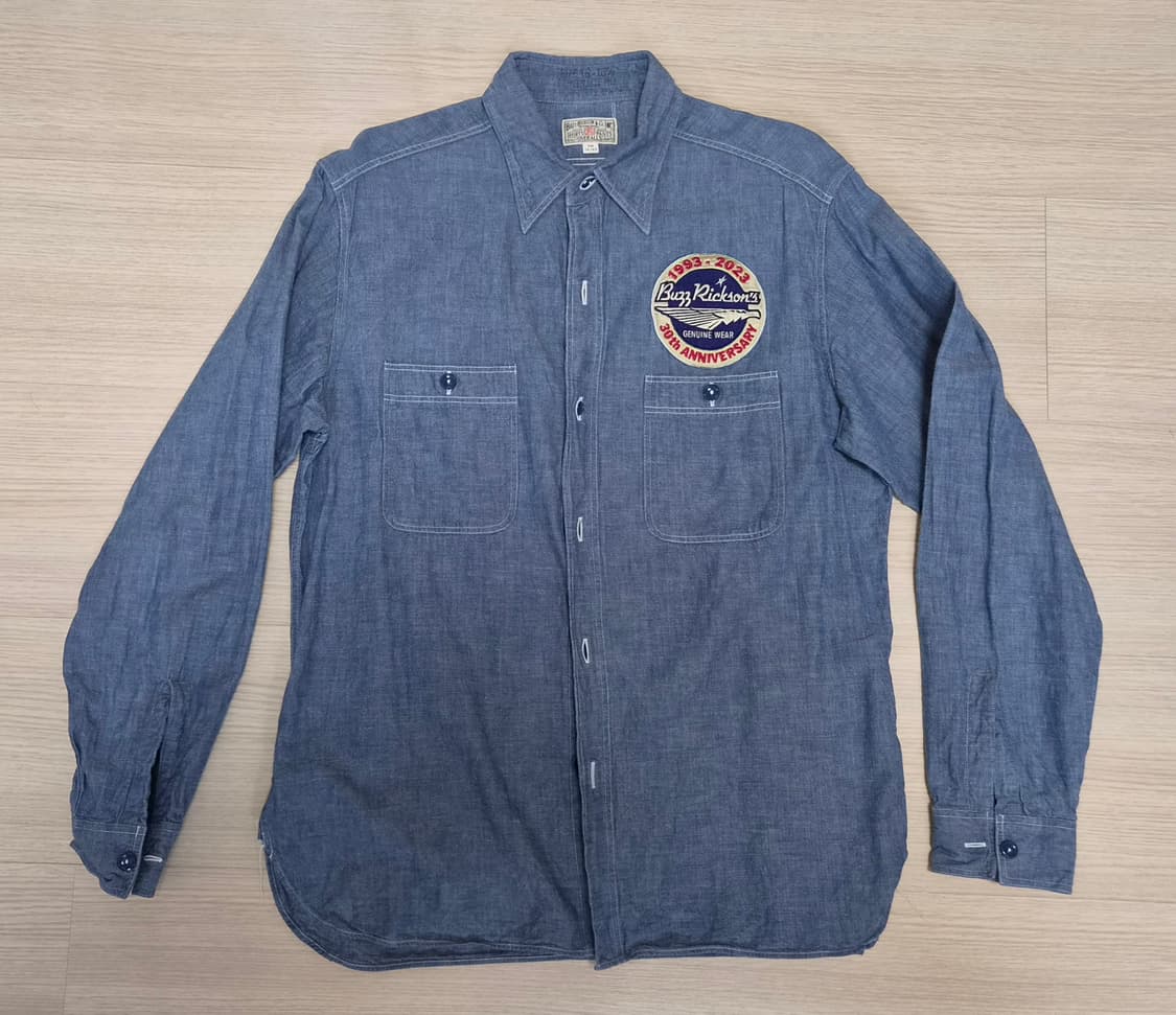 버즈릭슨 30주년 샴브레이 셔츠 상품이미지1