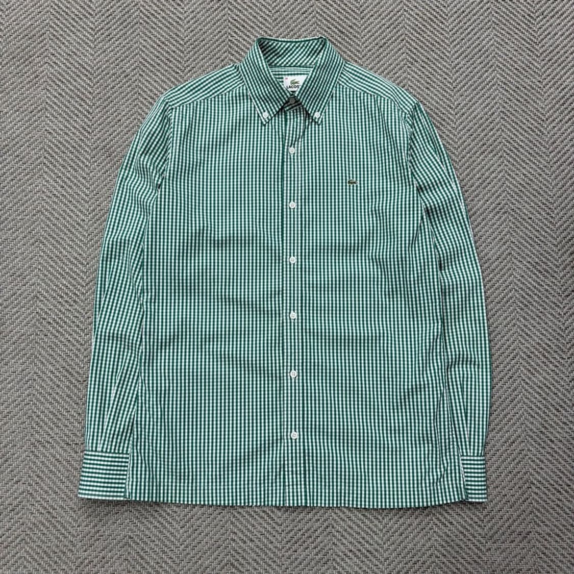 라코스테 잔체크 셔츠 v2697 상품이미지1